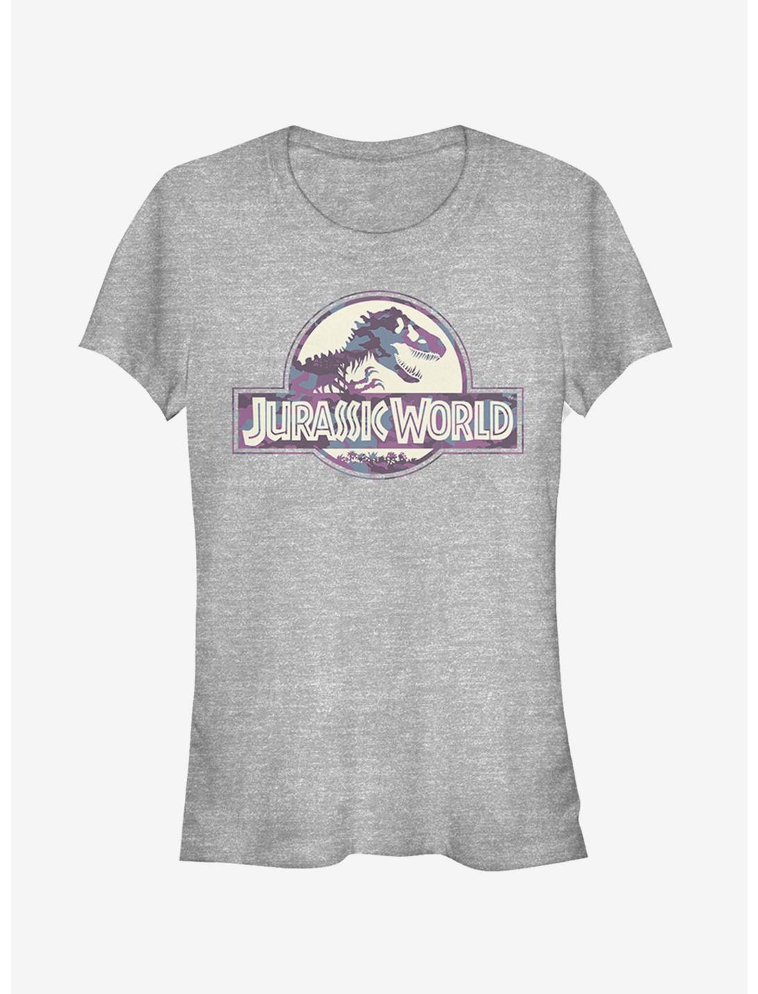 Light Camo Logo Girls T-Shirt