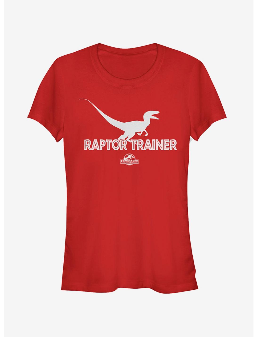 Raptor Trainer Silhouette Girls T-Shirt