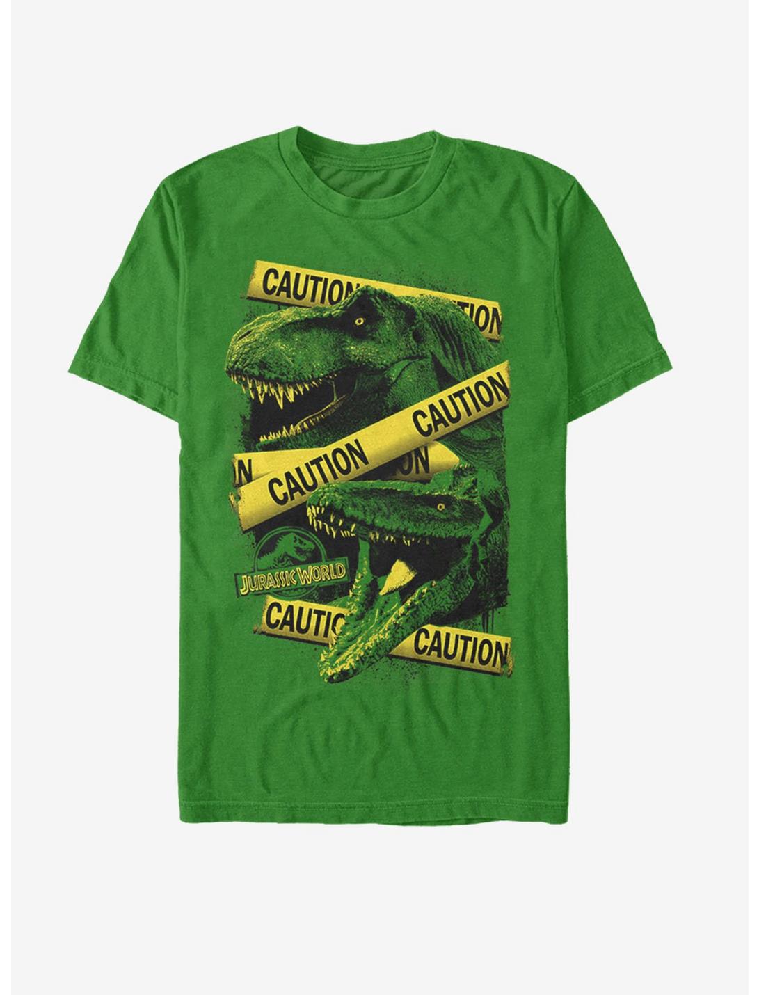 Jurassic Park Dino Caution T-Shirt