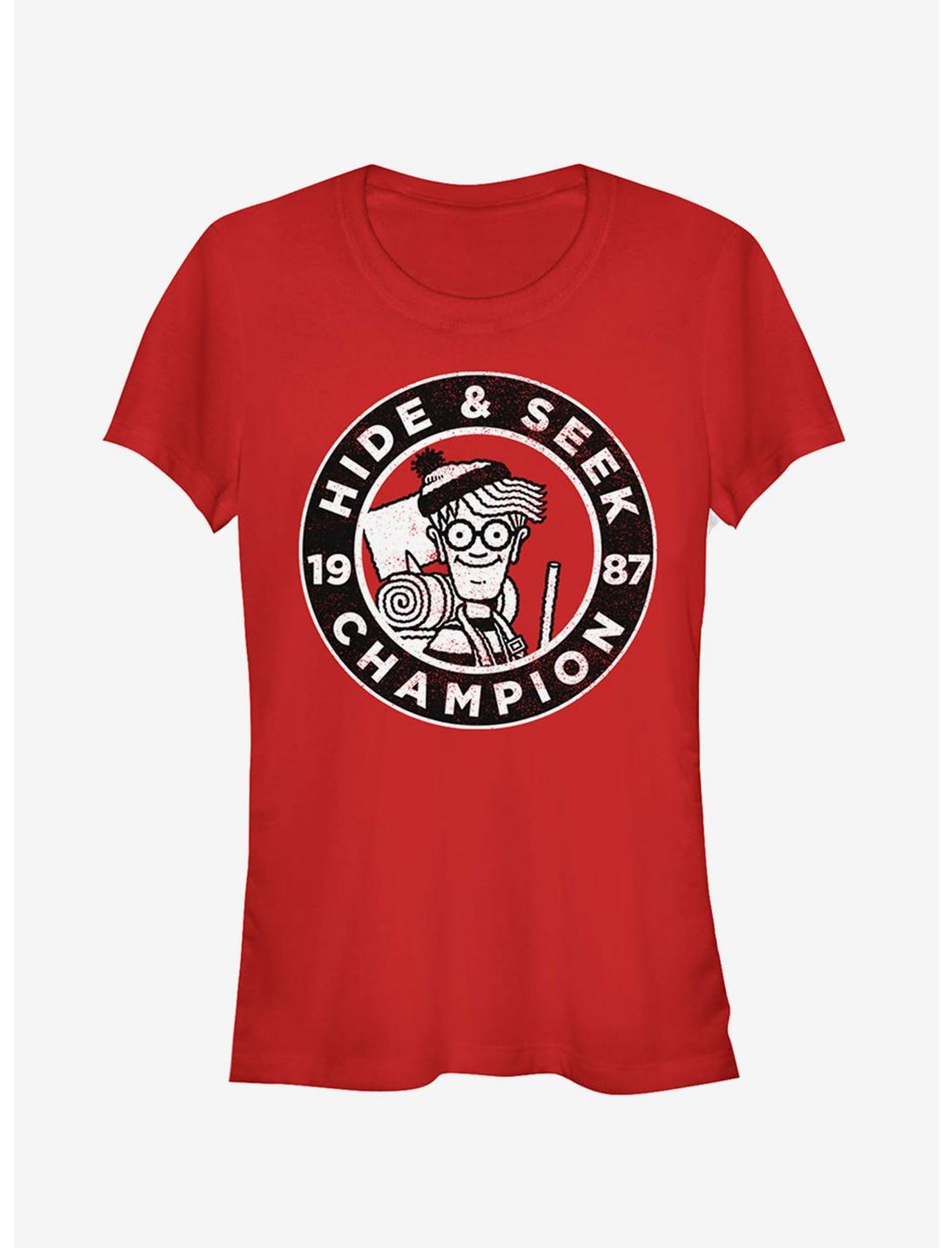 Where's Waldo Hide and Seek Champion Girls T-Shirt