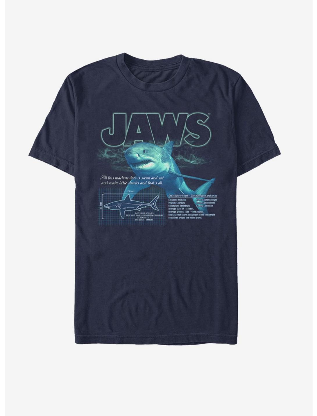 Jaws Shark Blueprint T-Shirt