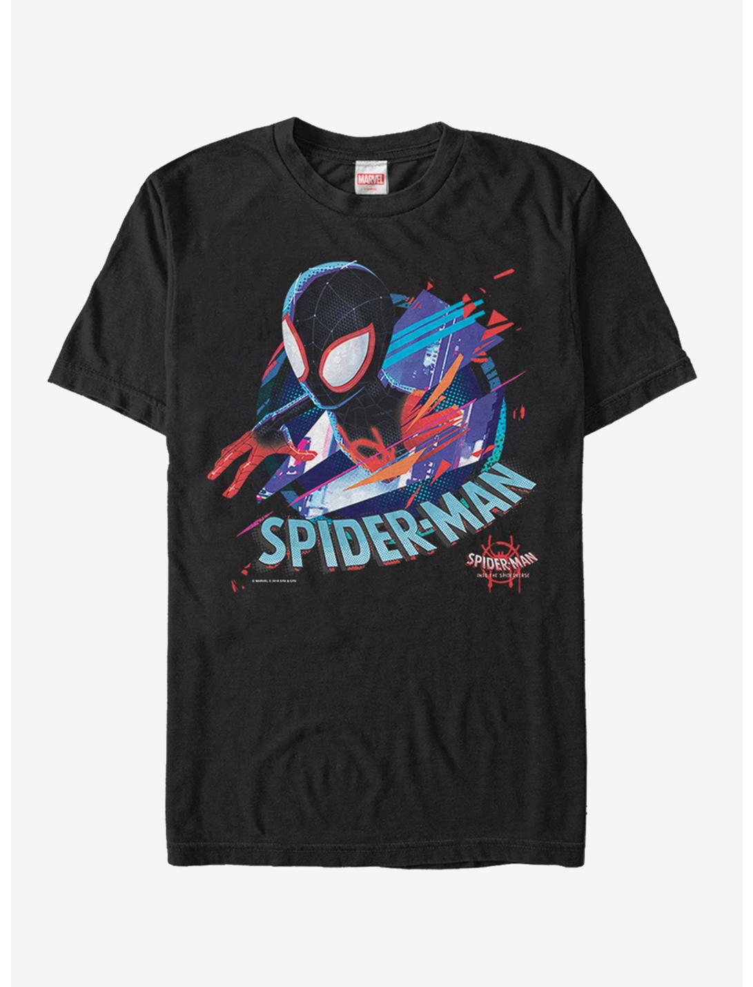 Marvel Spider-Man Spider-Verse Cracked Spider T-Shirt