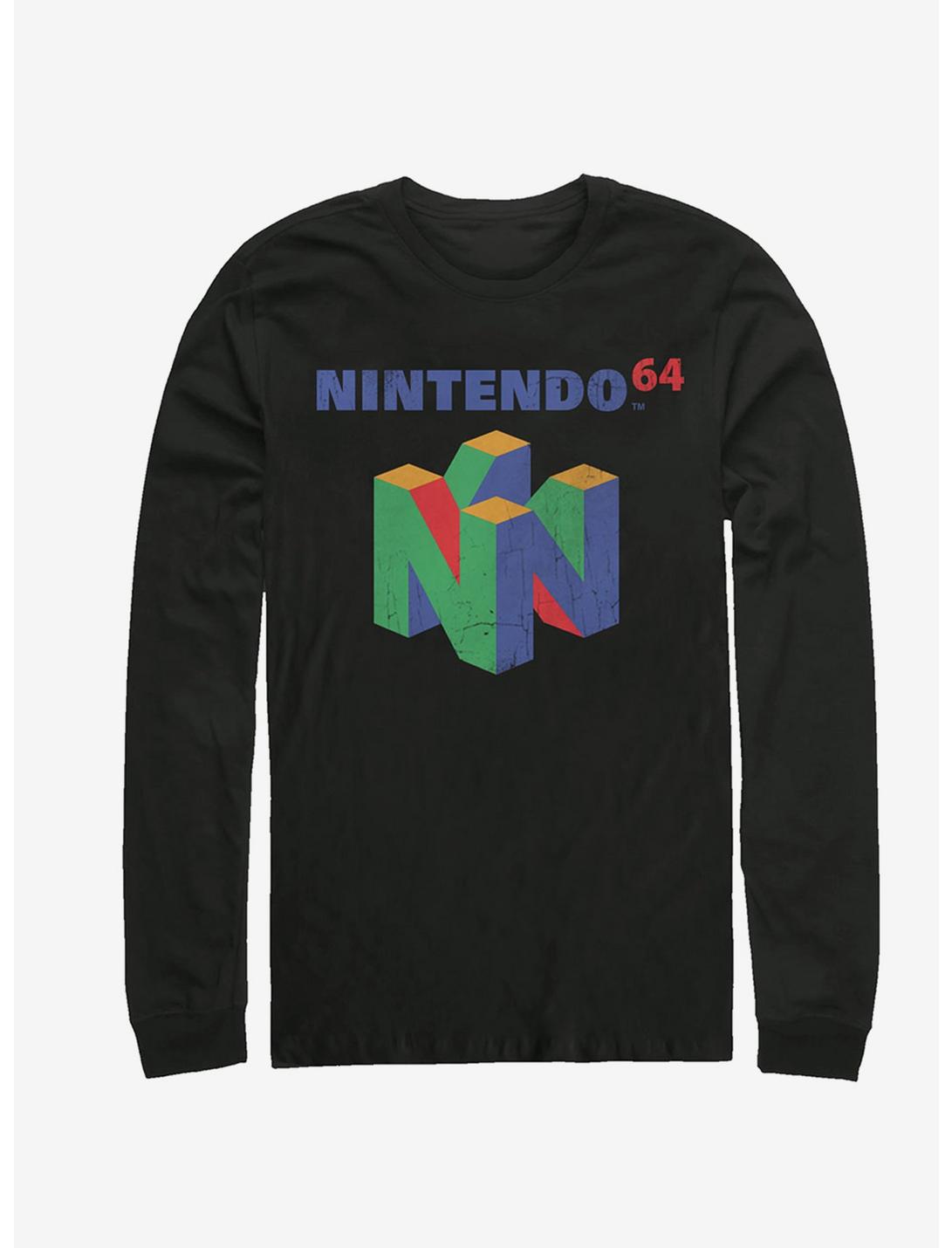Nintendo N64 Logo Long-Sleeve T-Shirt