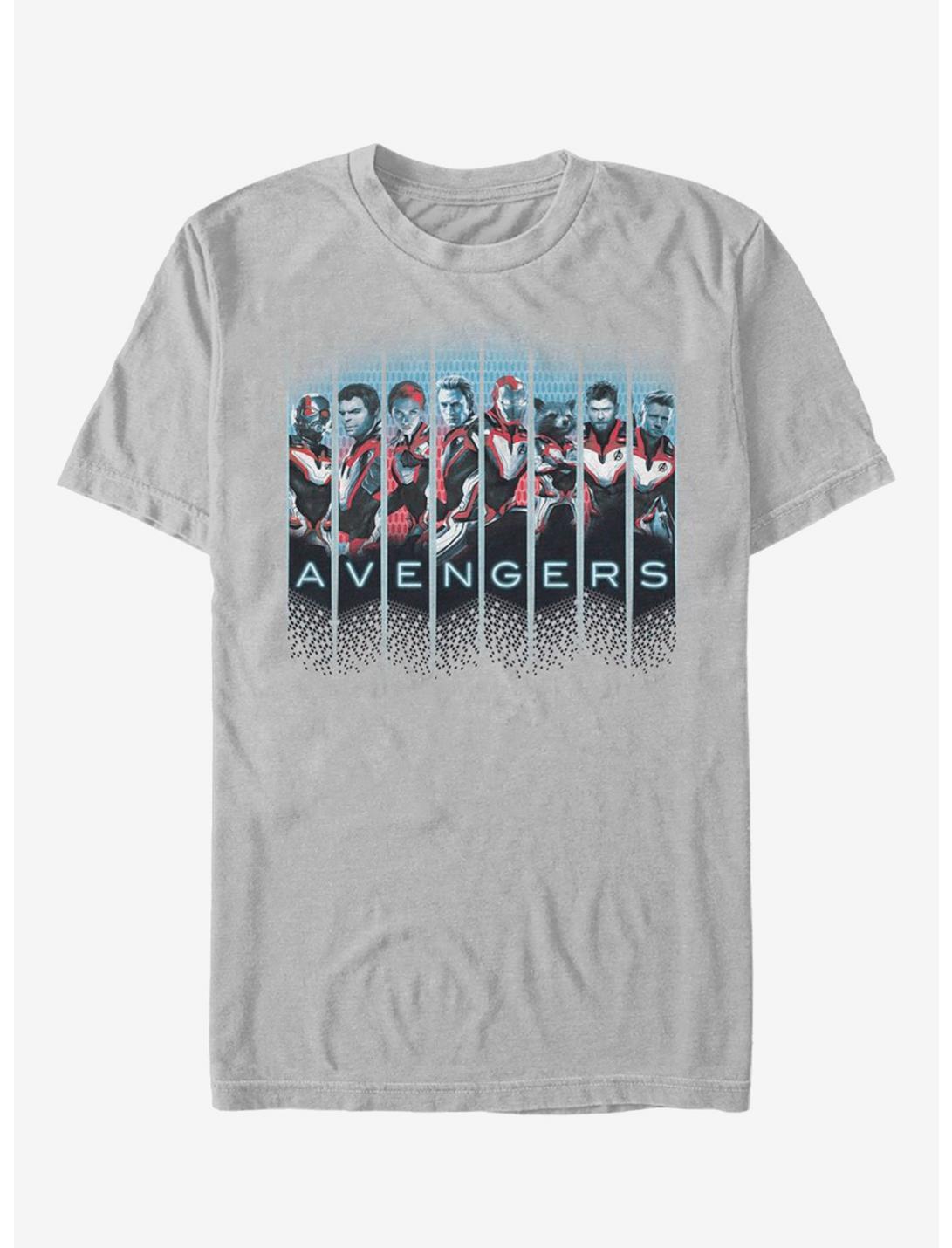Marvel Avengers: Endgame Grid Panel Cardinal T-Shirt