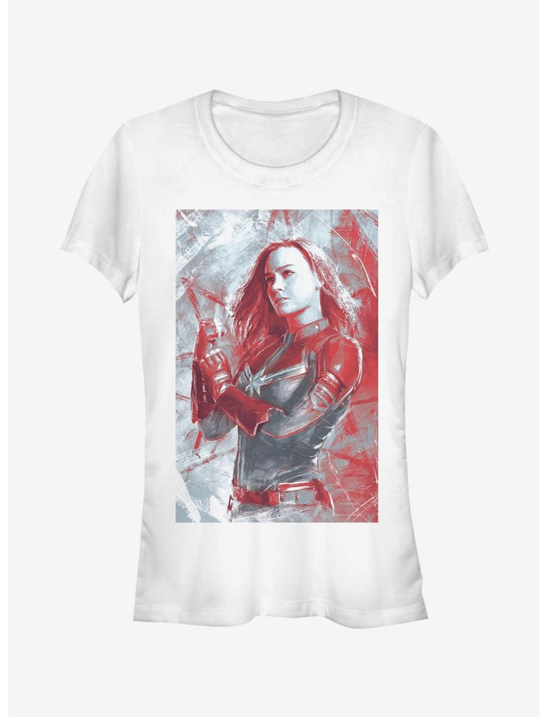 Marvel Avengers: Endgame Captain Marvel Red Girls T-Shirt
