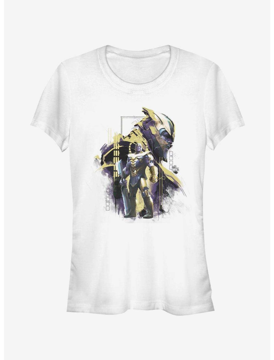 Marvel Avengers: Endgame Titan Frame Girls White T-Shirt