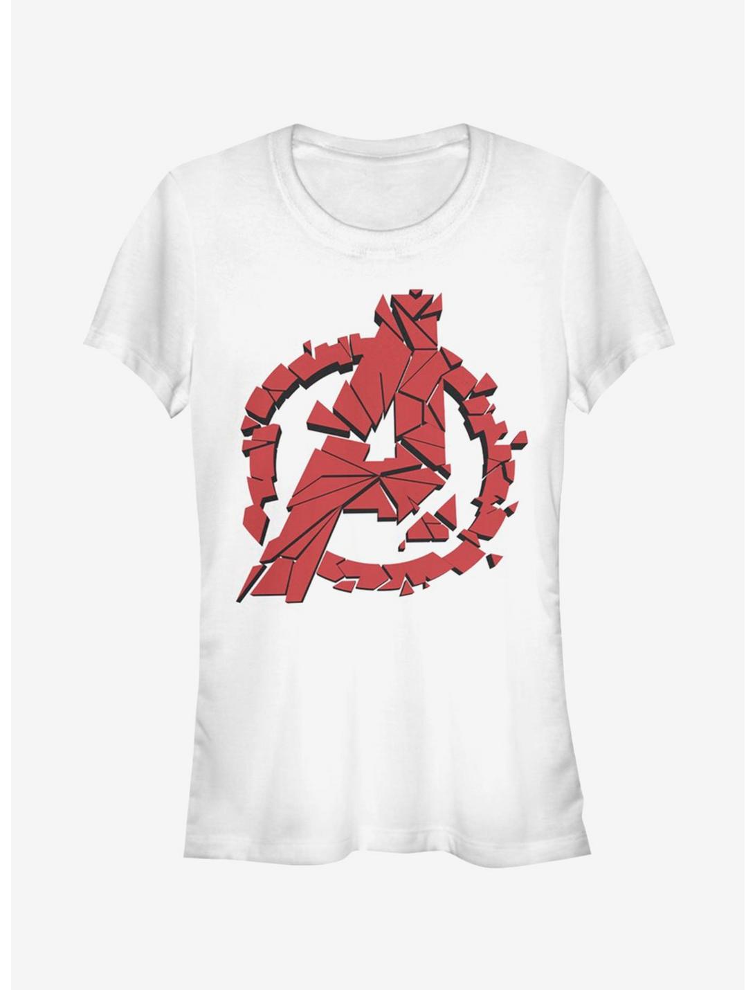 Marvel Avengers: Endgame Avengers Filles Brisées T-shirt Blanc