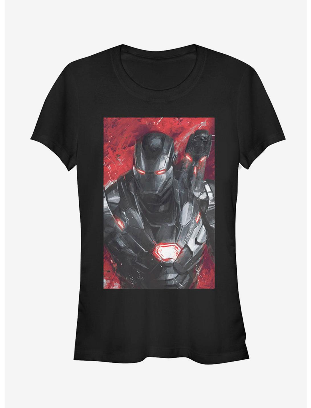 T-shirt fille Marvel Avengers: Endgame War Machine Peint