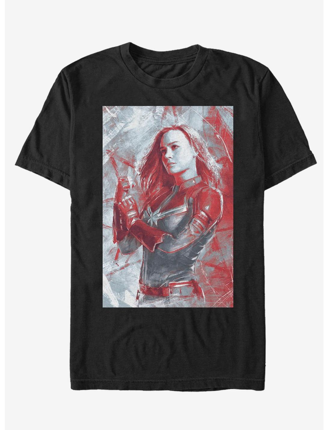 Marvel Avengers: Endgame Captain Marvel Red T-Shirt