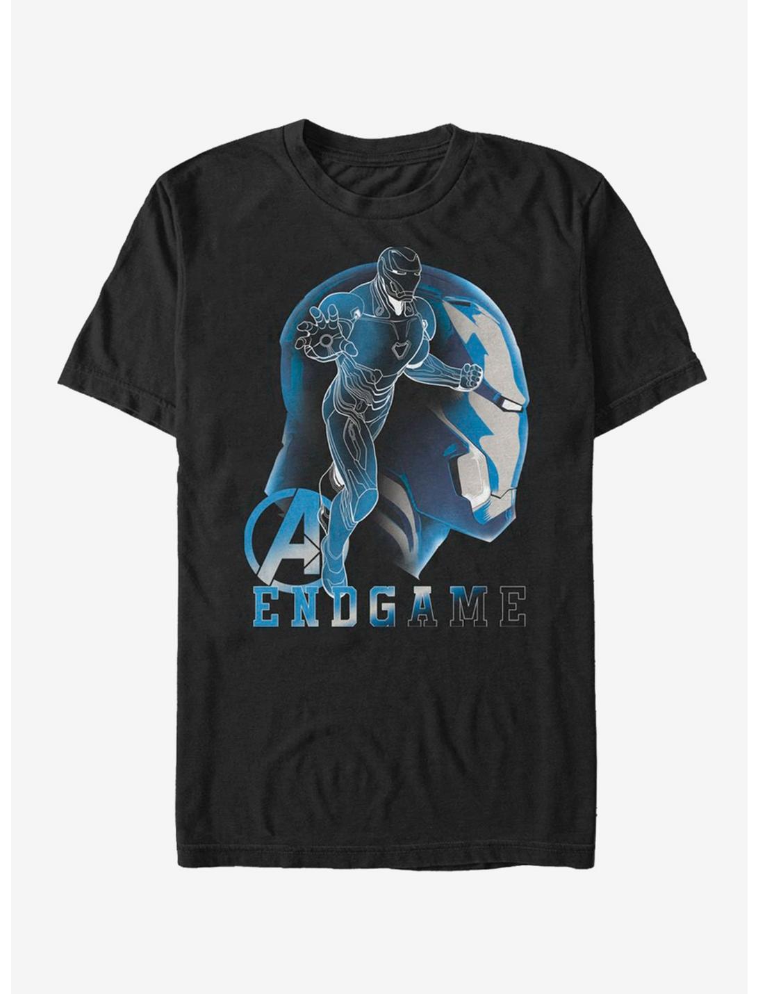 Marvel Avengers Endgame Iron Man Endgame Silhouette T-Shirt