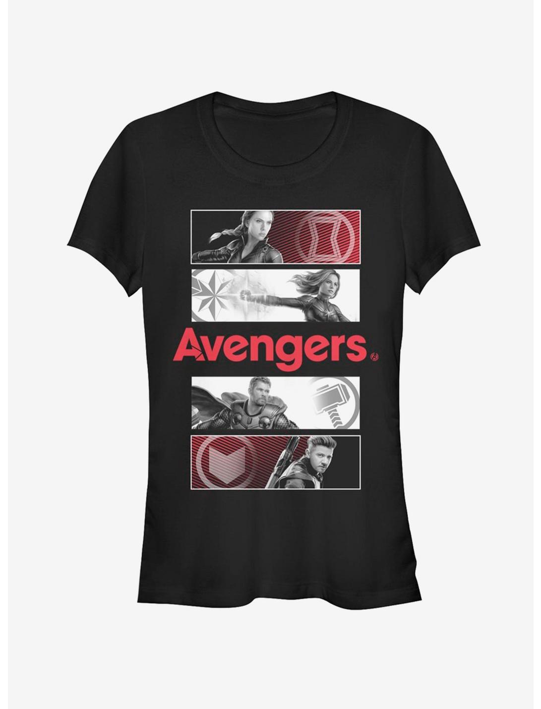 T-shirt Fille Marvel Avengers Endgame Avengers Color Pop