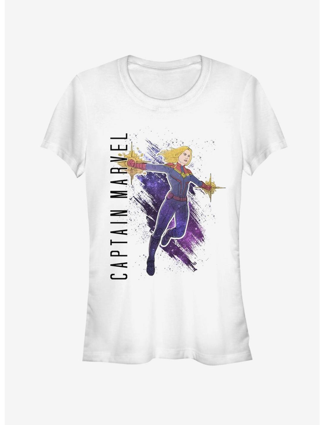 Marvel Avengers Endgame Captain Marvel Painted Girls T-Shirt