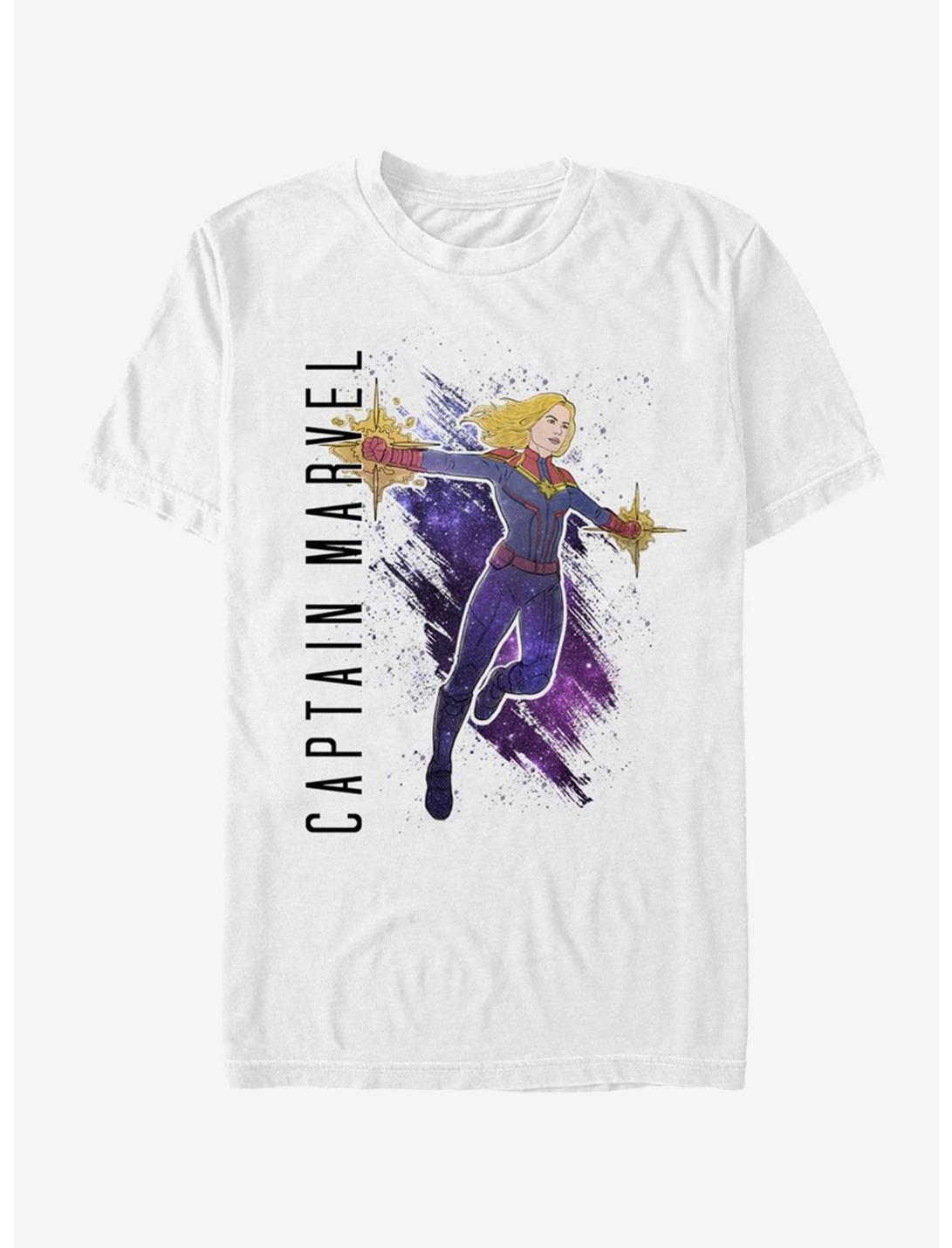 Marvel Avengers Endgame Captain Marvel Painted T-Shirt
