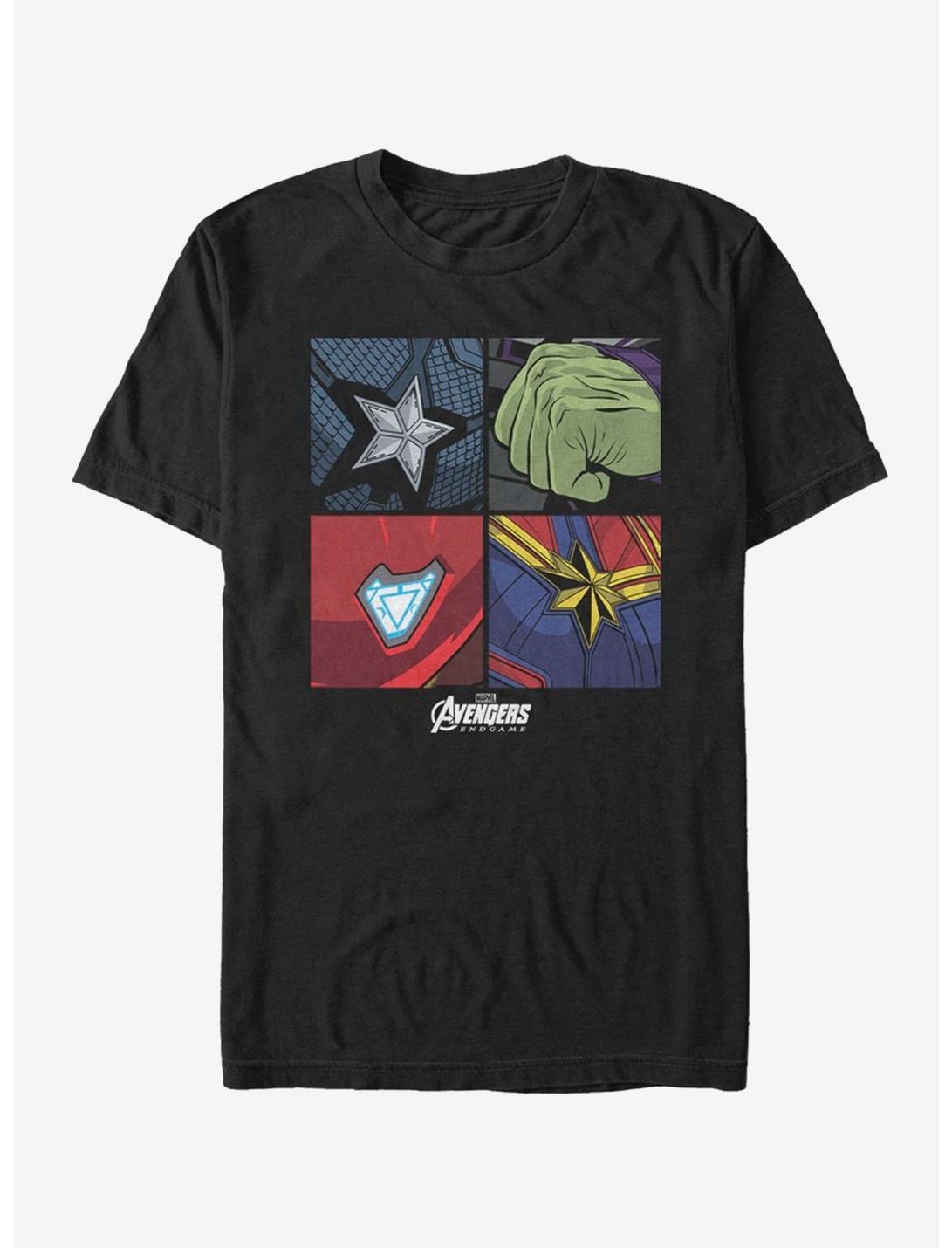 Marvel Avengers Endgame Hero Emblems T-Shirt