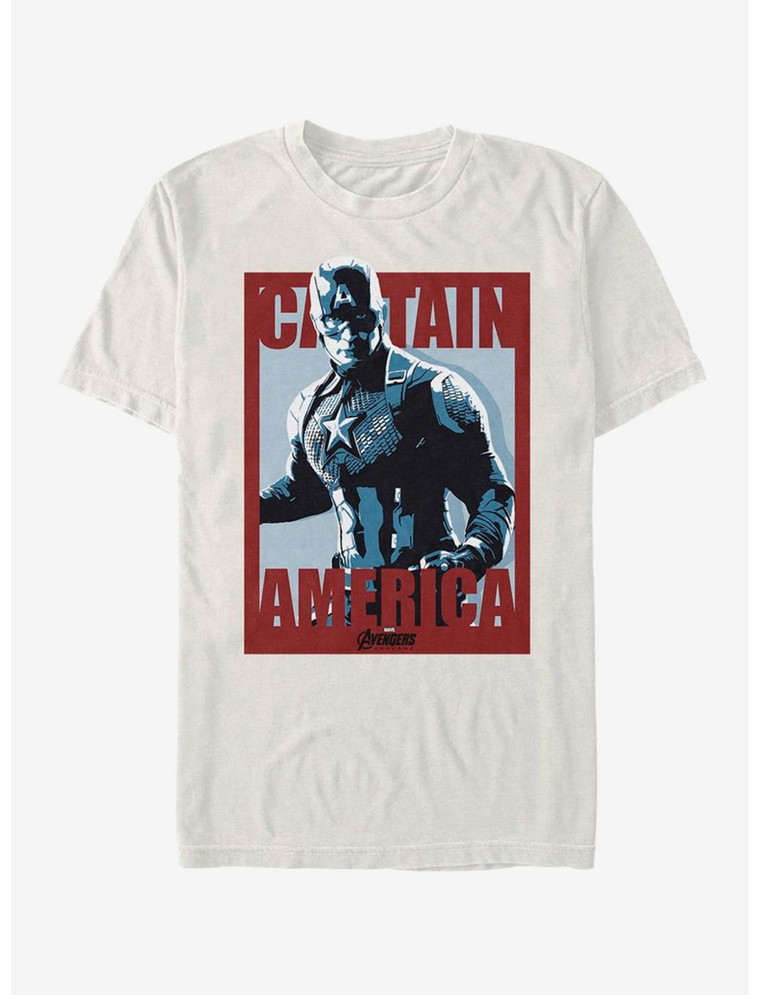 Marvel Avengers Endgame Captain Poster T-Shirt