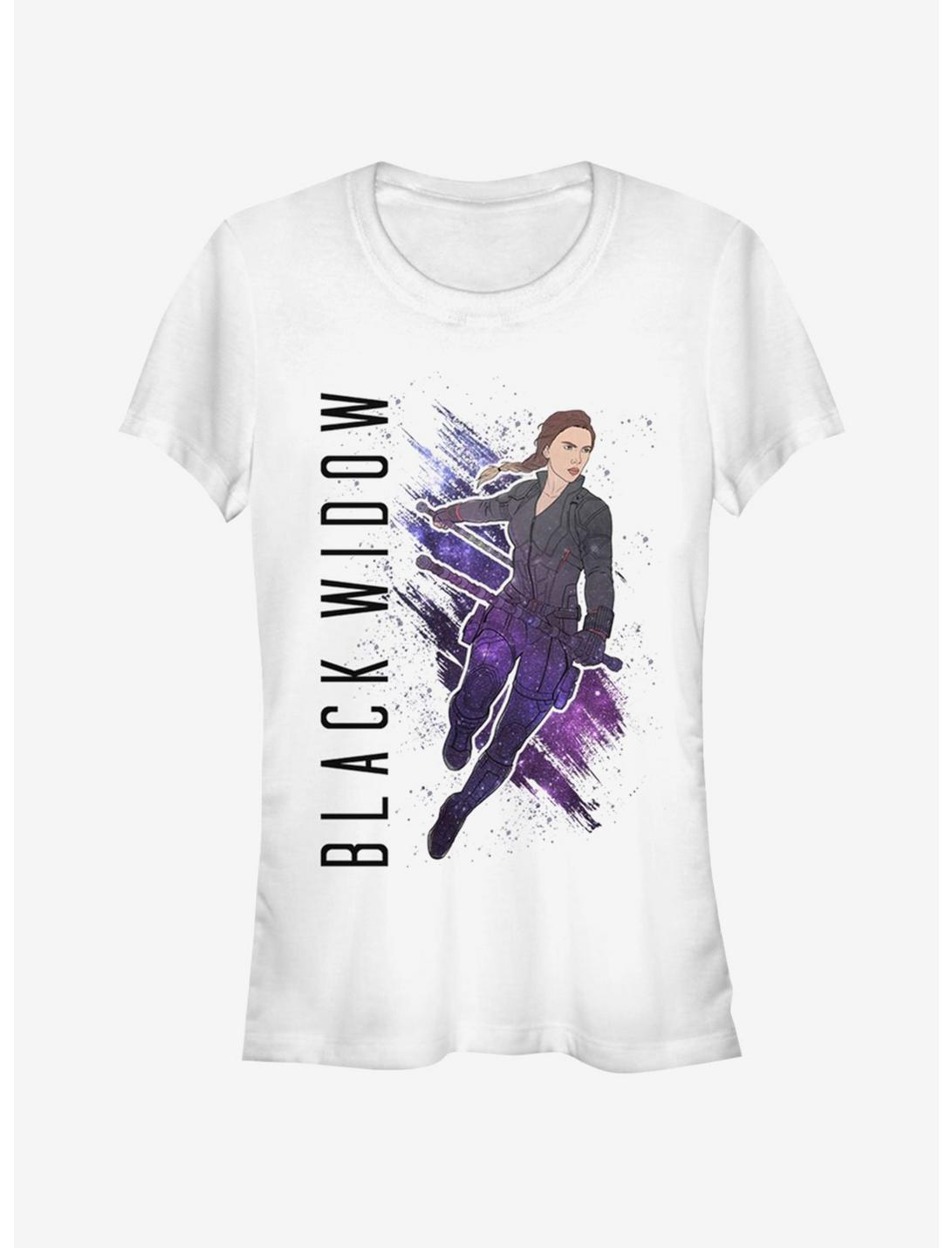 Marvel Avengers Endgame Black Widow Painted Girls T-Shirt