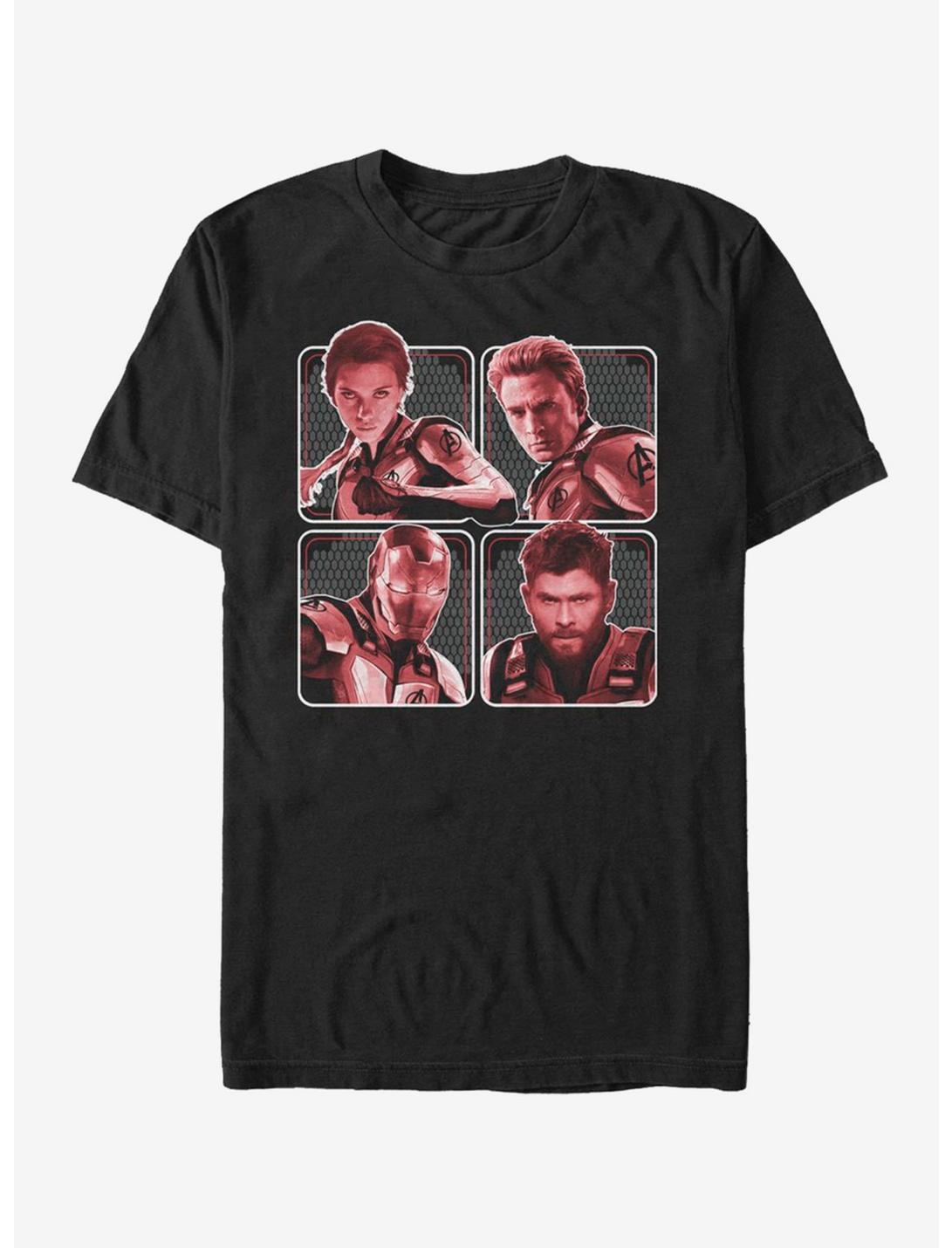 T-shirt Marvel Avengers Endgame boîte à héros