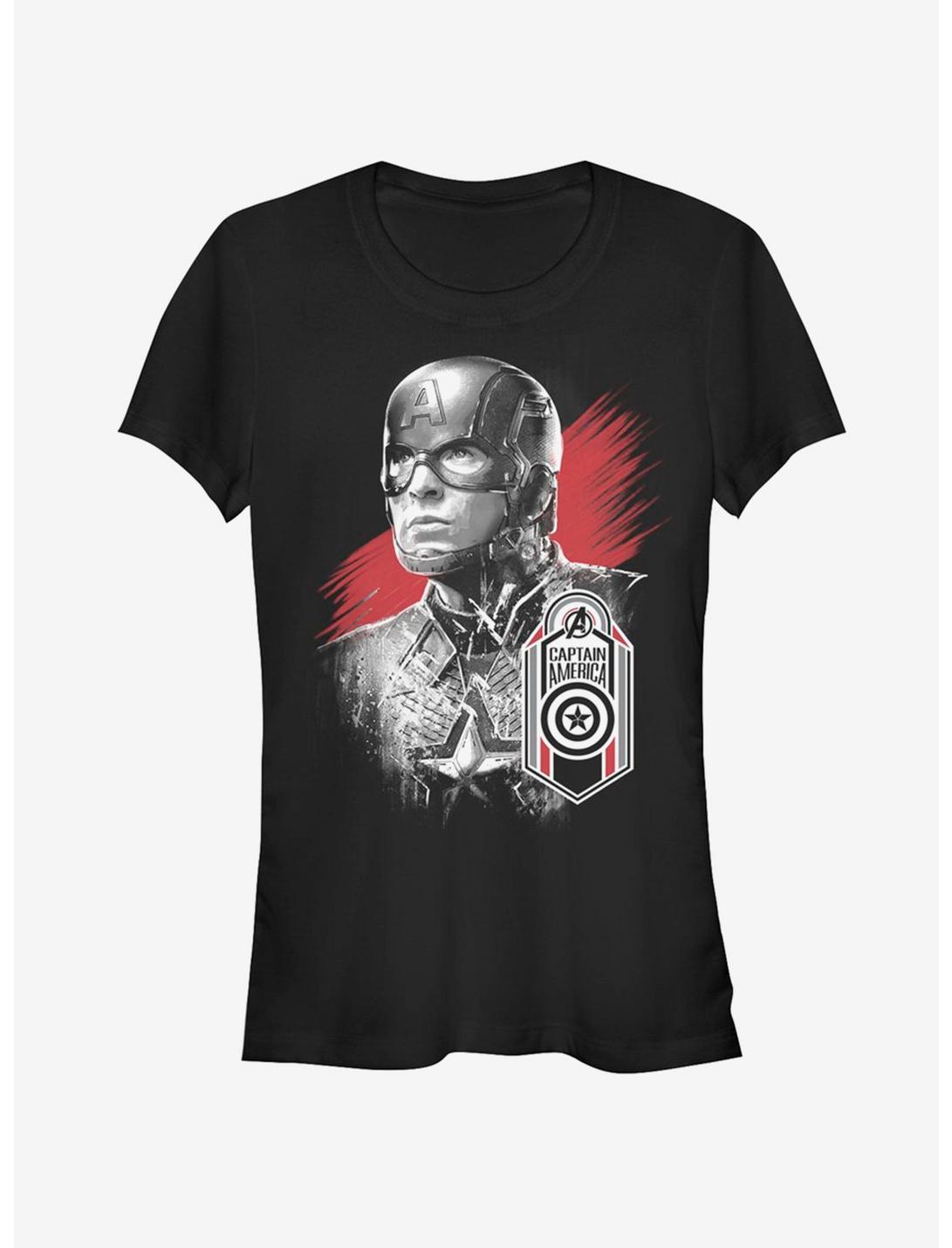 Marvel Avengers Endgame Captain America Tag Girls T-Shirt