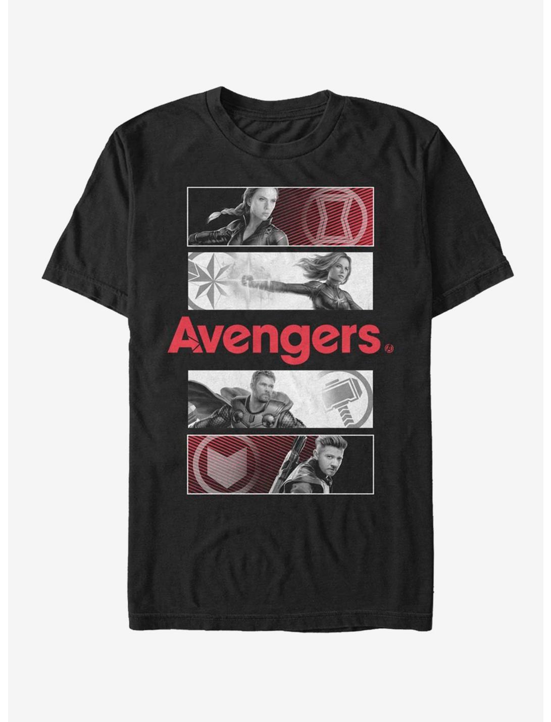 Marvel Avengers Endgame Avengers Color Pop T-Shirt