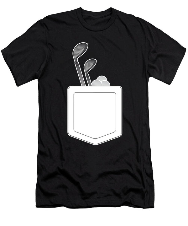 12 Funny Golf Club Ball Hole in One Golfer Gift Muc Designs T-Shirt