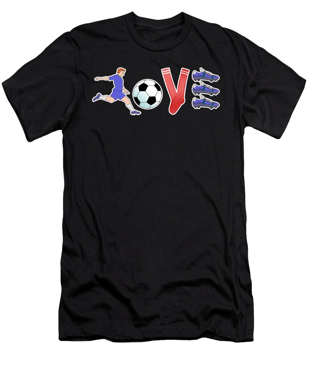 12 Funny Soccer Team Ball Sports Soccer Player Gift Muc Designs T-Shirt