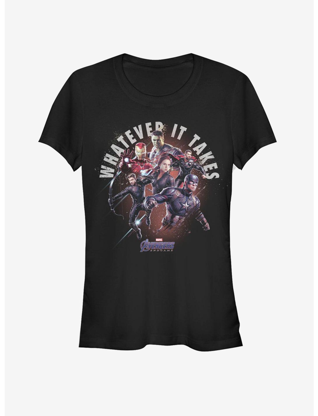 Marvel Avengers Endgame Heroes Sacrifice Girls T-Shirt