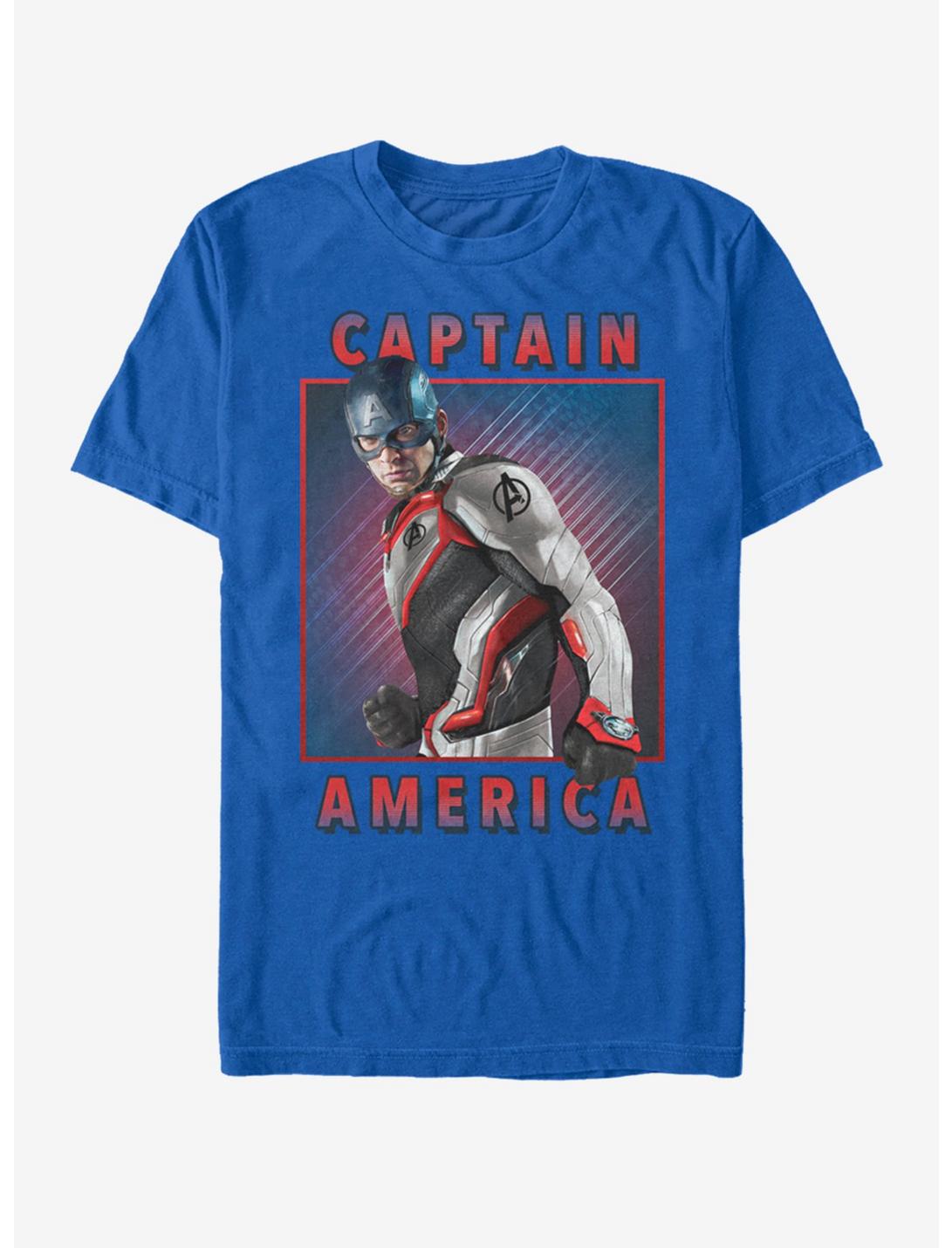 Marvel Avengers: Endgame Captain America Armor Solo Box T-Shirt