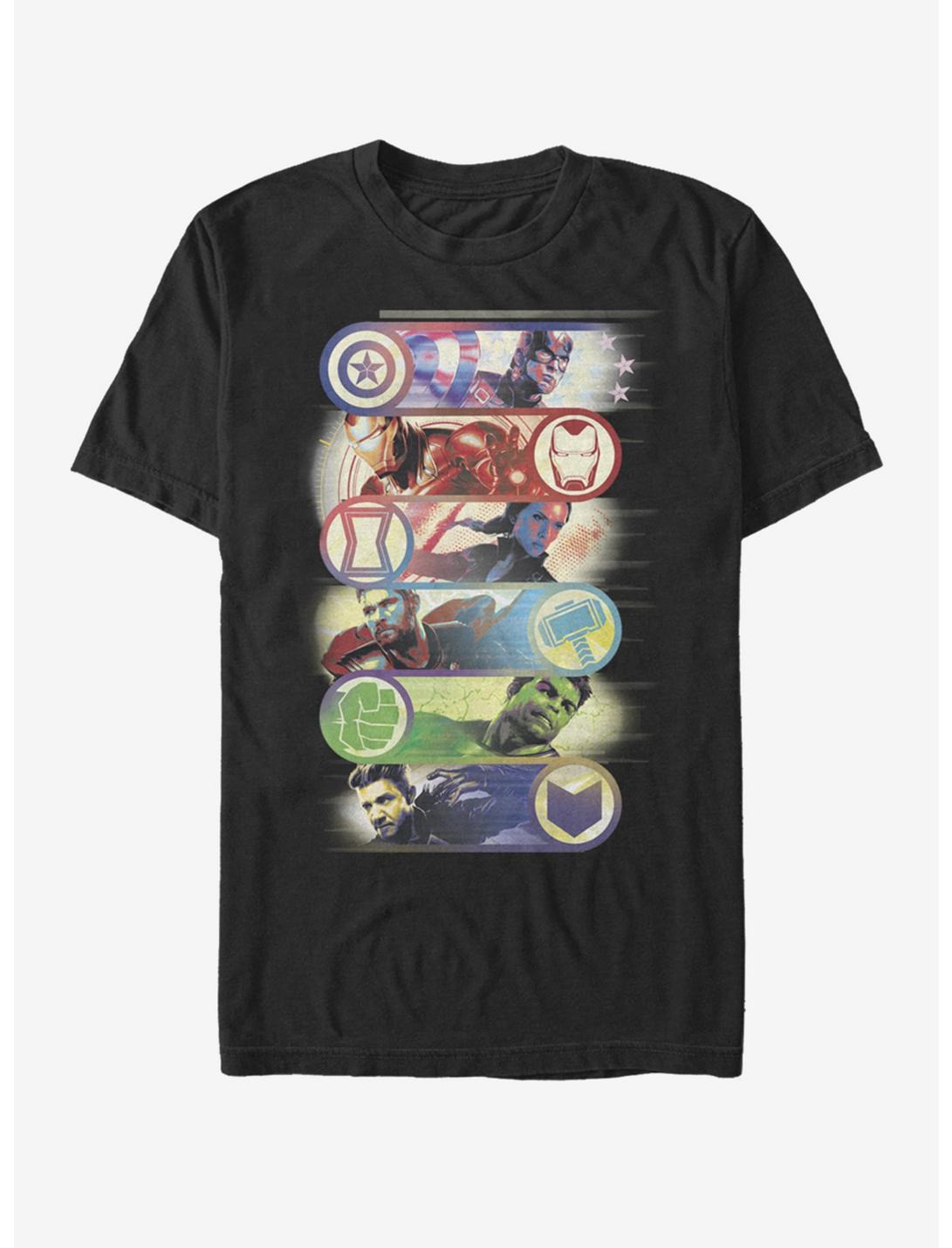 Marvel Avengers: Endgame Avengers Group Badge T-Shirt