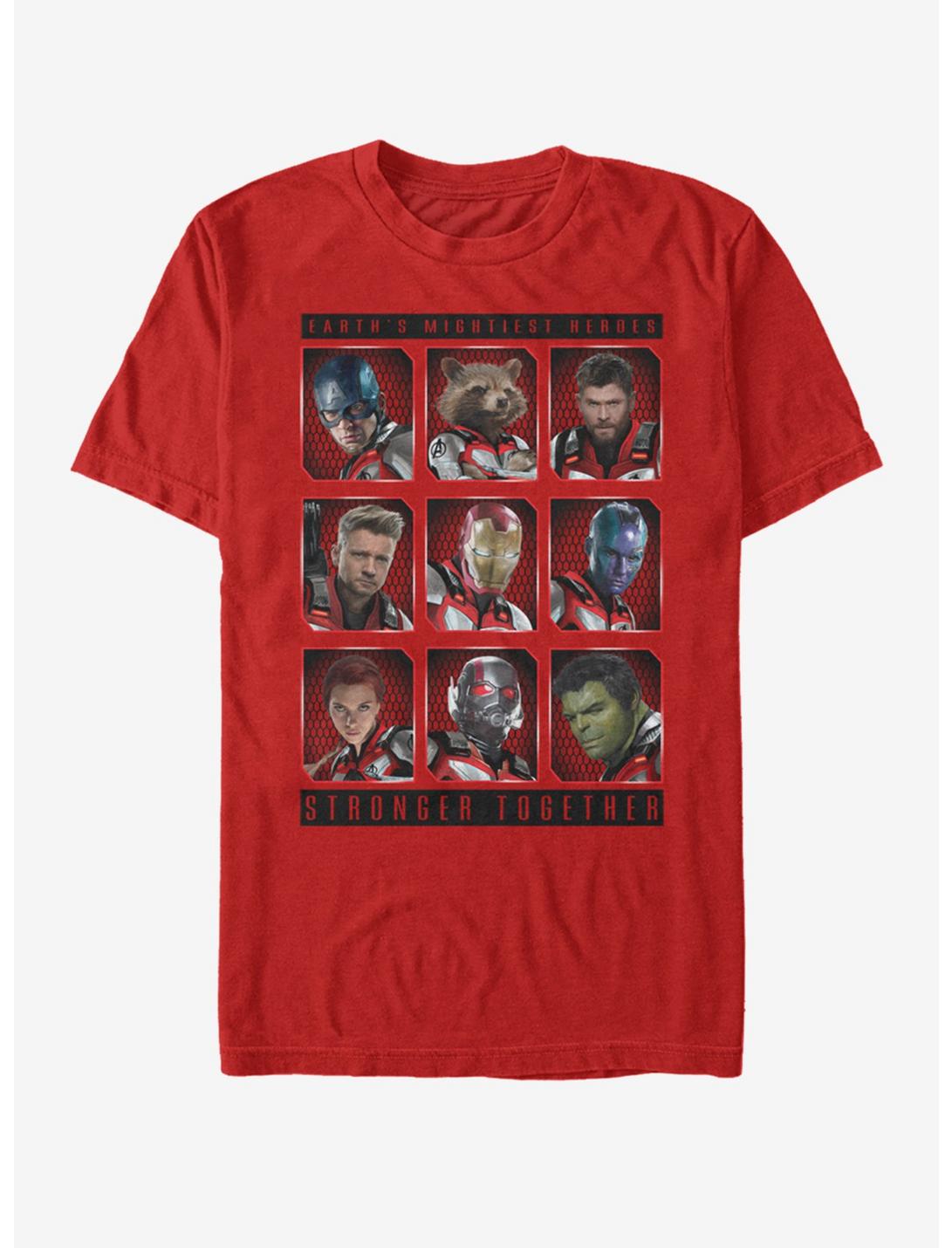 Marvel Avengers: Endgame Mightiest Heroes Stack T-Shirt