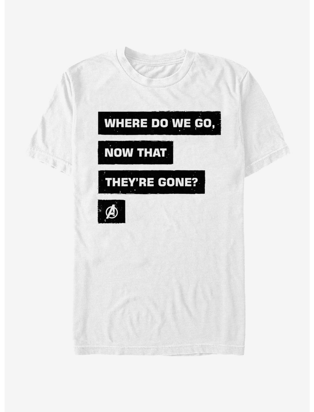 Marvel Avengers: Endgame Gone Friends T-Shirt