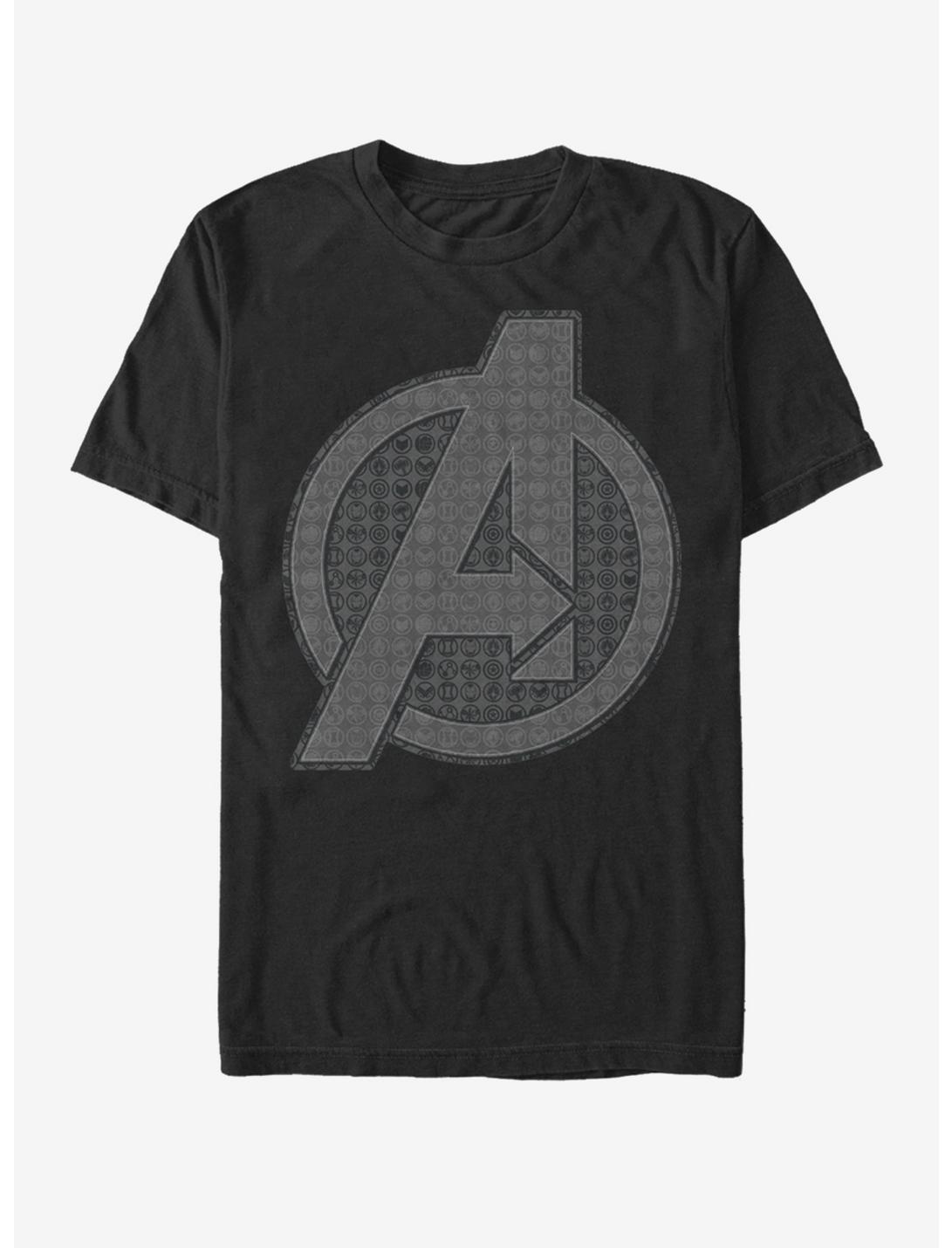 Marvel Avengers: Endgame Endgame Grayscale Logo T-Shirt