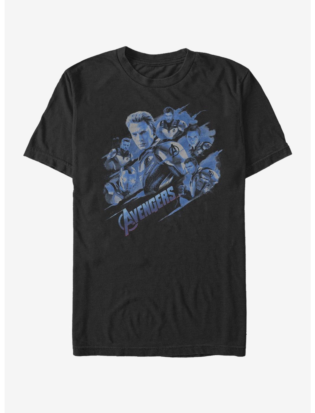 Marvel Avengers: Endgame Cap Blue Shot T-Shirt