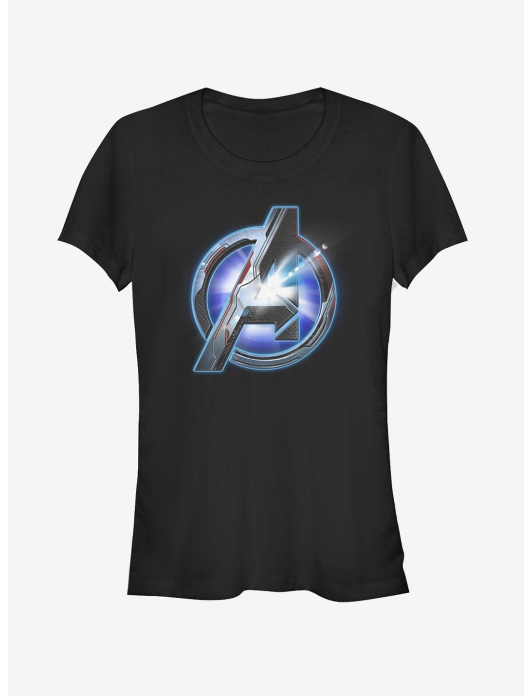 Marvel Avengers: Endgame Logo Shine Girls T-Shirt