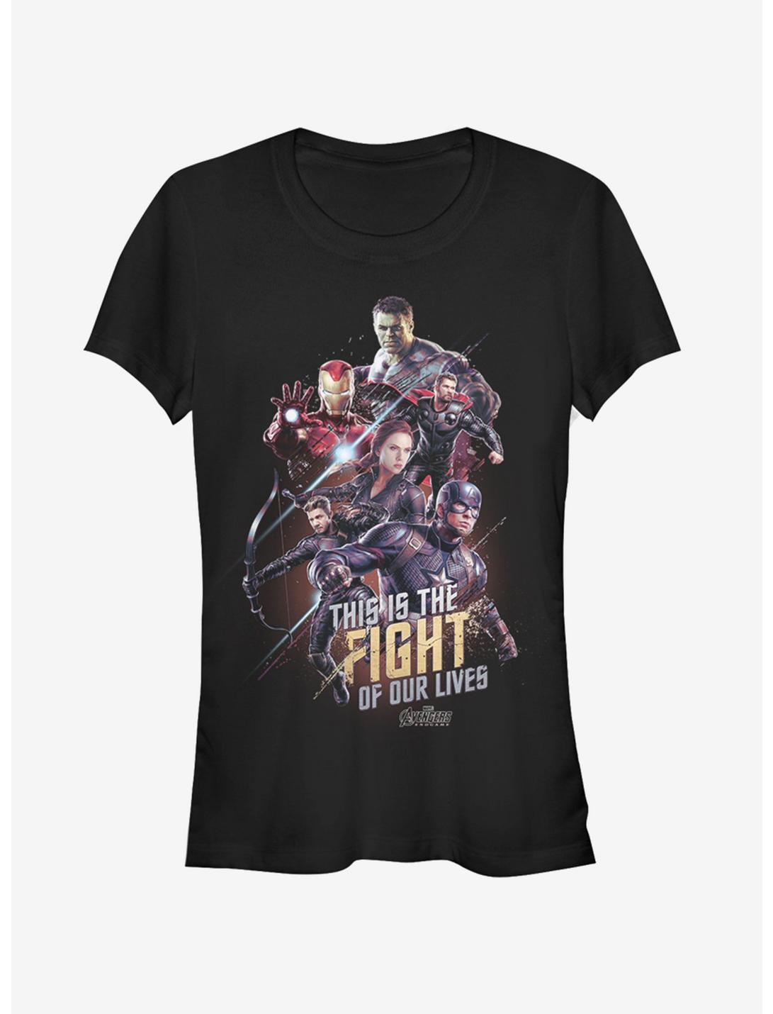T-shirt fille Marvel Avengers: Endgame Combat pour la vie