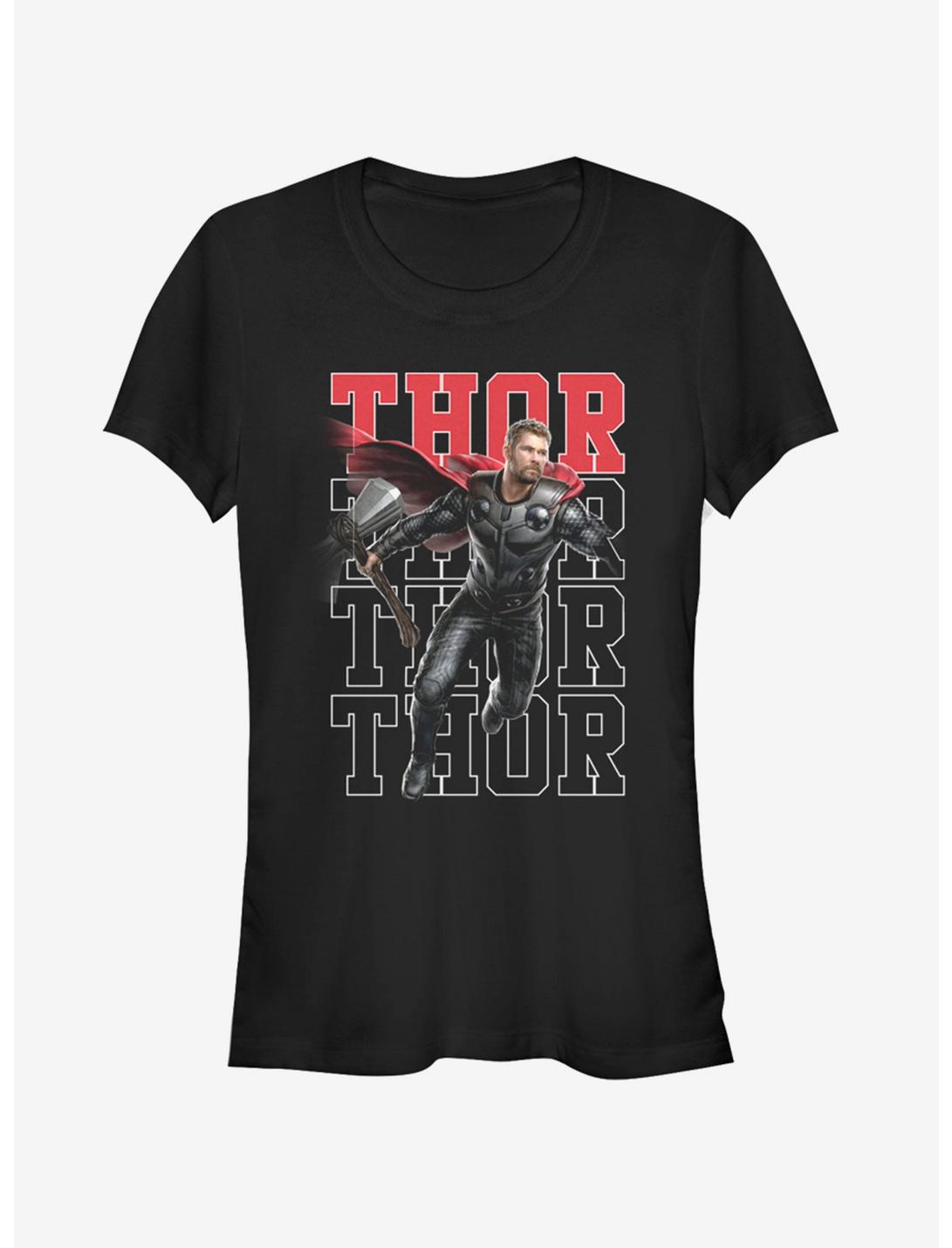 T-shirt pour filles Thor de Marvel Avengers : Endgame Heroic Shot