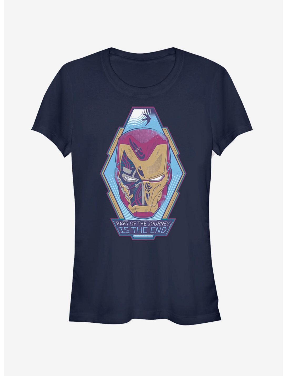 T-Shirt Bleu Marine Fille Marvel Avengers : Endgame The End