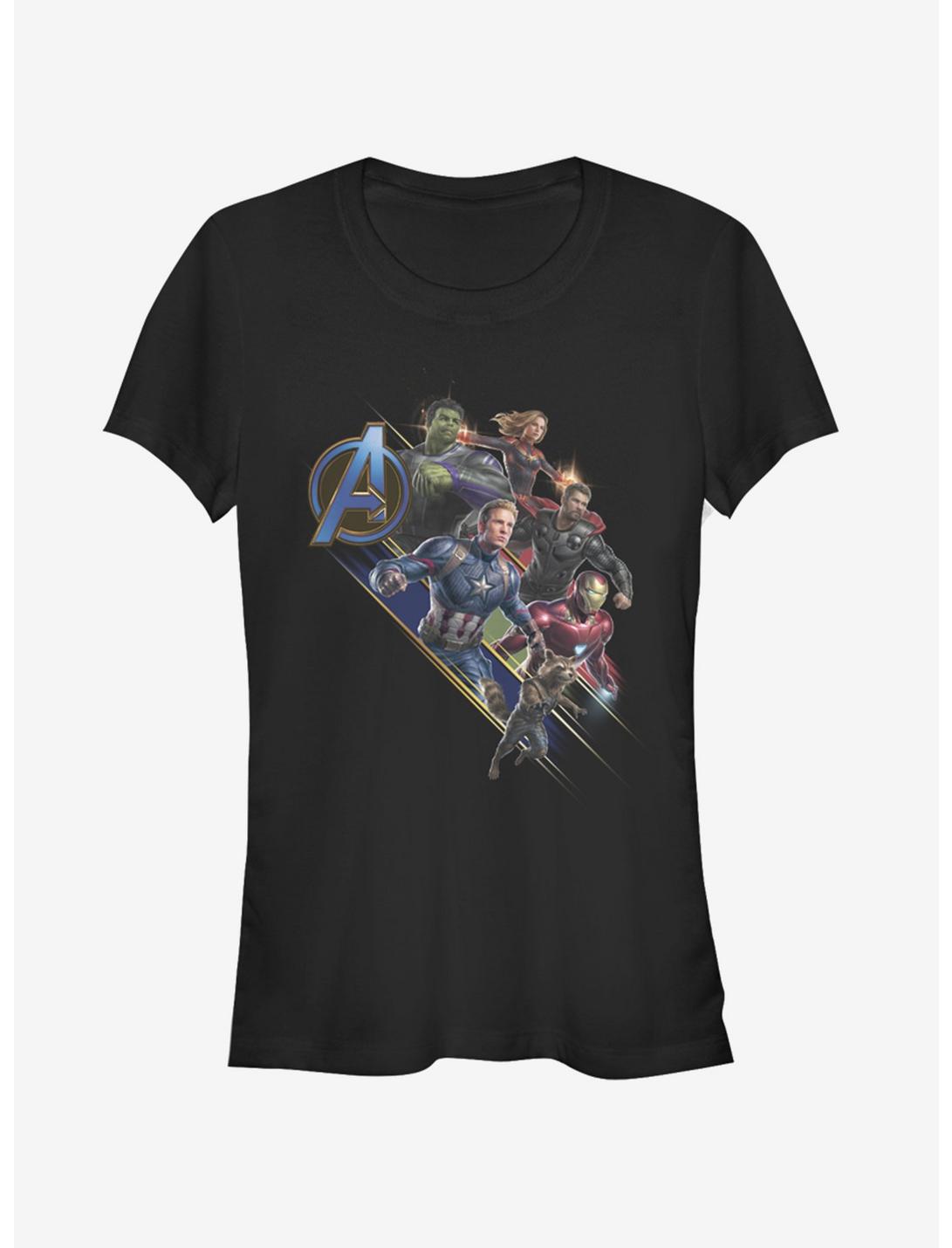 T-shirt Fille Marvel Avengers: Endgame Avengers Rassemblement
