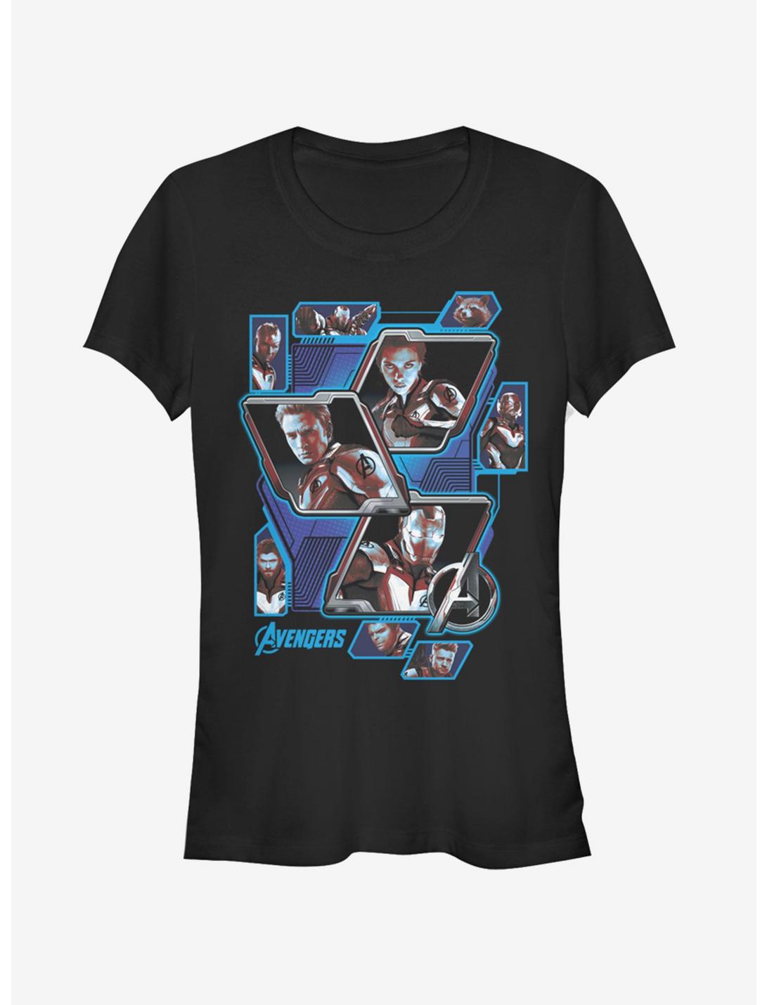 Marvel Avengers: Endgame Avengers Panel Shot Girls T-Shirt