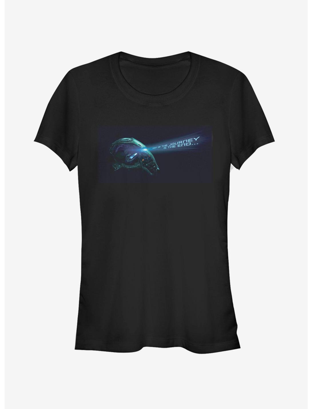 T-shirt Fille Casque Iron Man Avengers: Fin de partie Marvel
