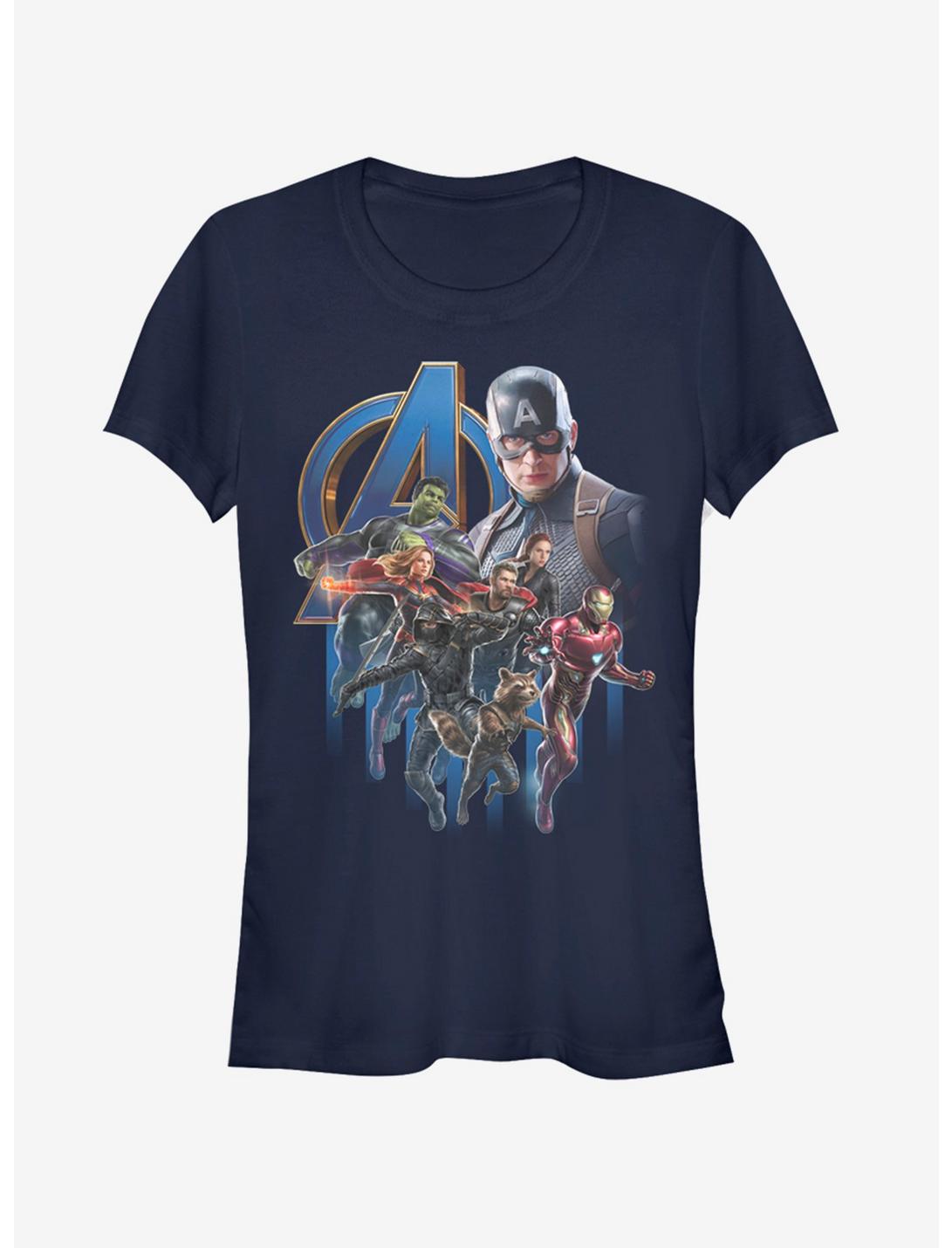 Marvel Avengers: Endgame Group Poster Girls T-Shirt