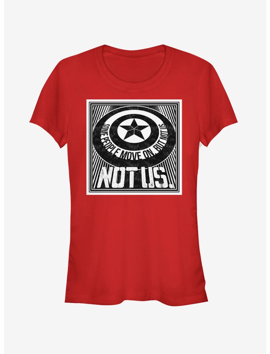 Marvel Avengers: Endgame Not Us Girls Red T-Shirt