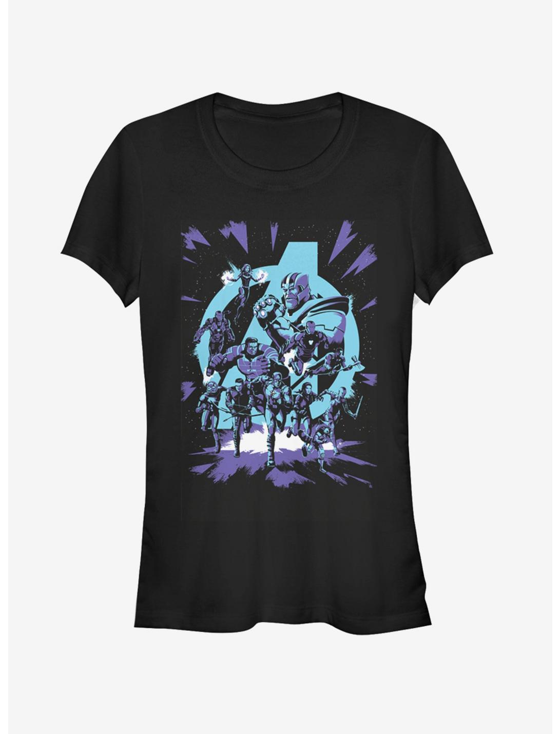 Marvel Avengers: Endgame Avengers Pop Art Girls T-Shirt