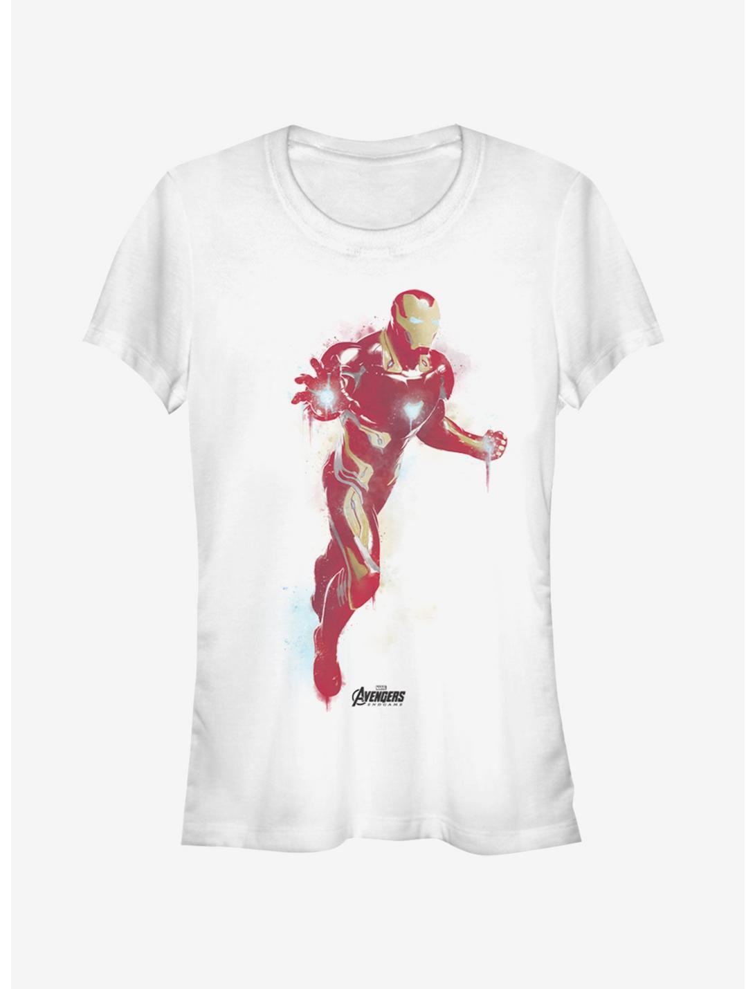 T-Shirt Blanc Fille Iron Man Marvel Avengers: Endgame