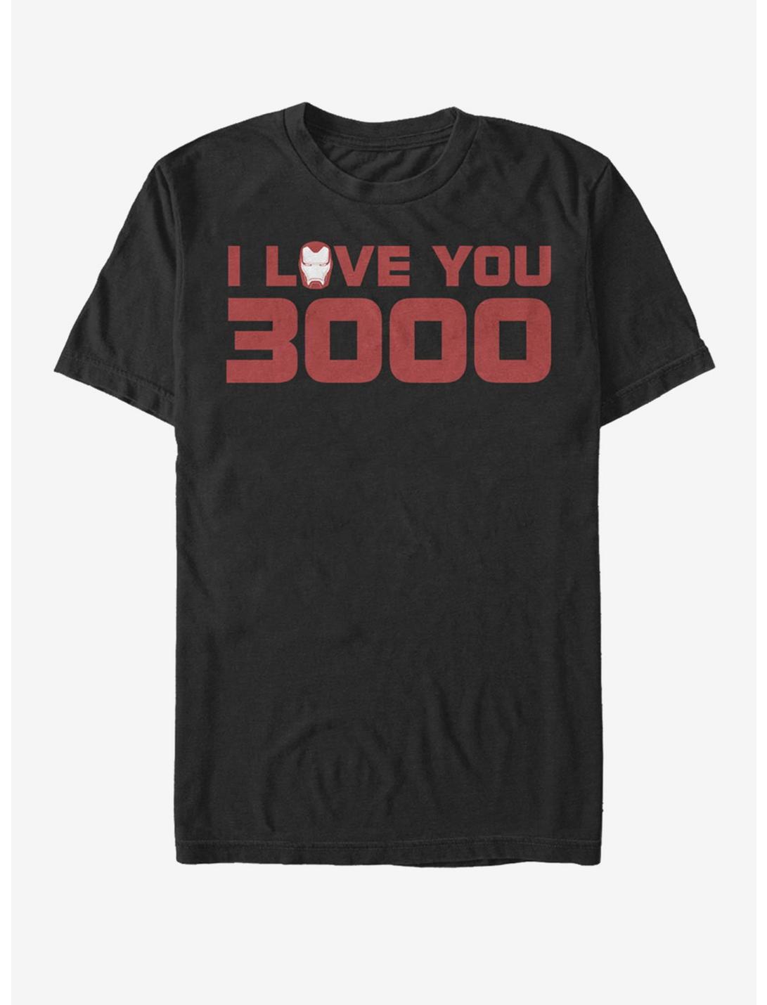 Marvel Avengers: Endgame Iron Man Love T-Shirt