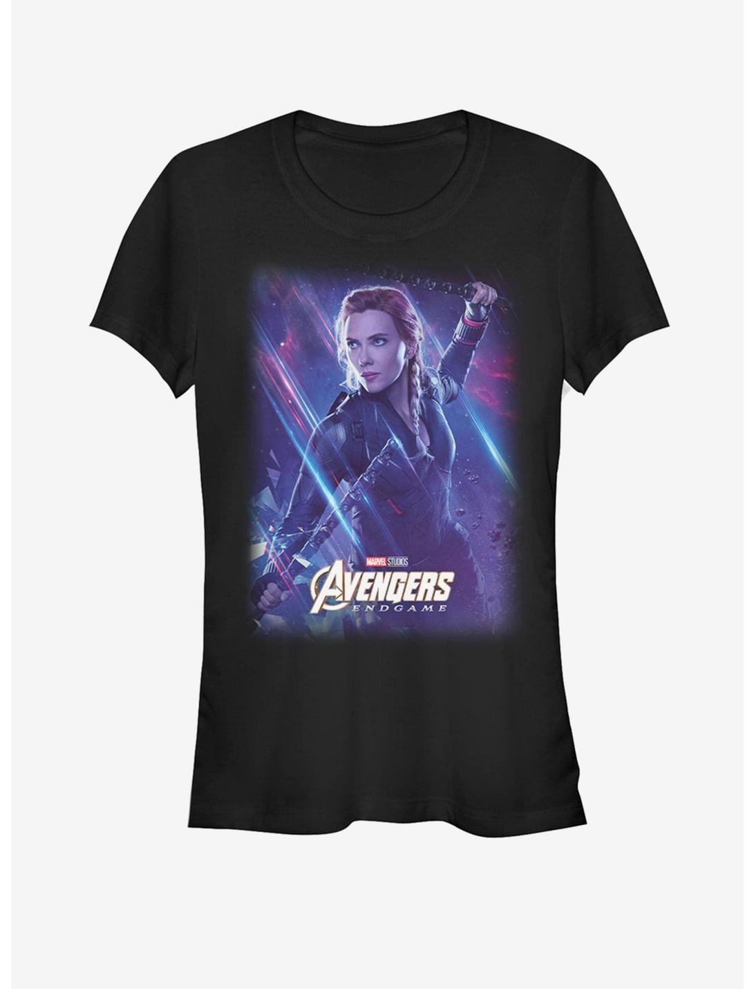 Marvel Avengers: Endgame Space Black Widow Girls T-Shirt