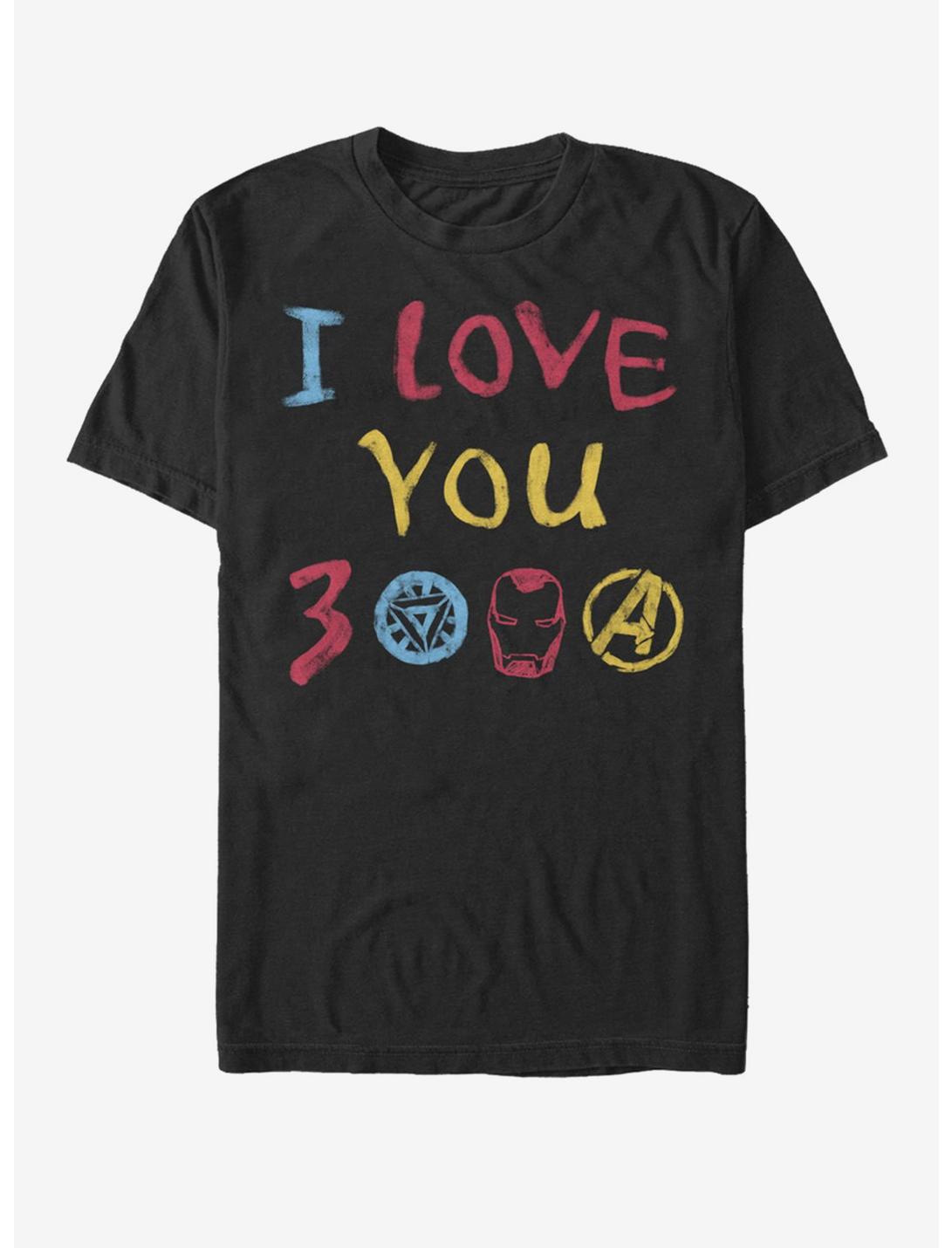 Marvel Avengers: Endgame Love Hand Drawn T-Shirt