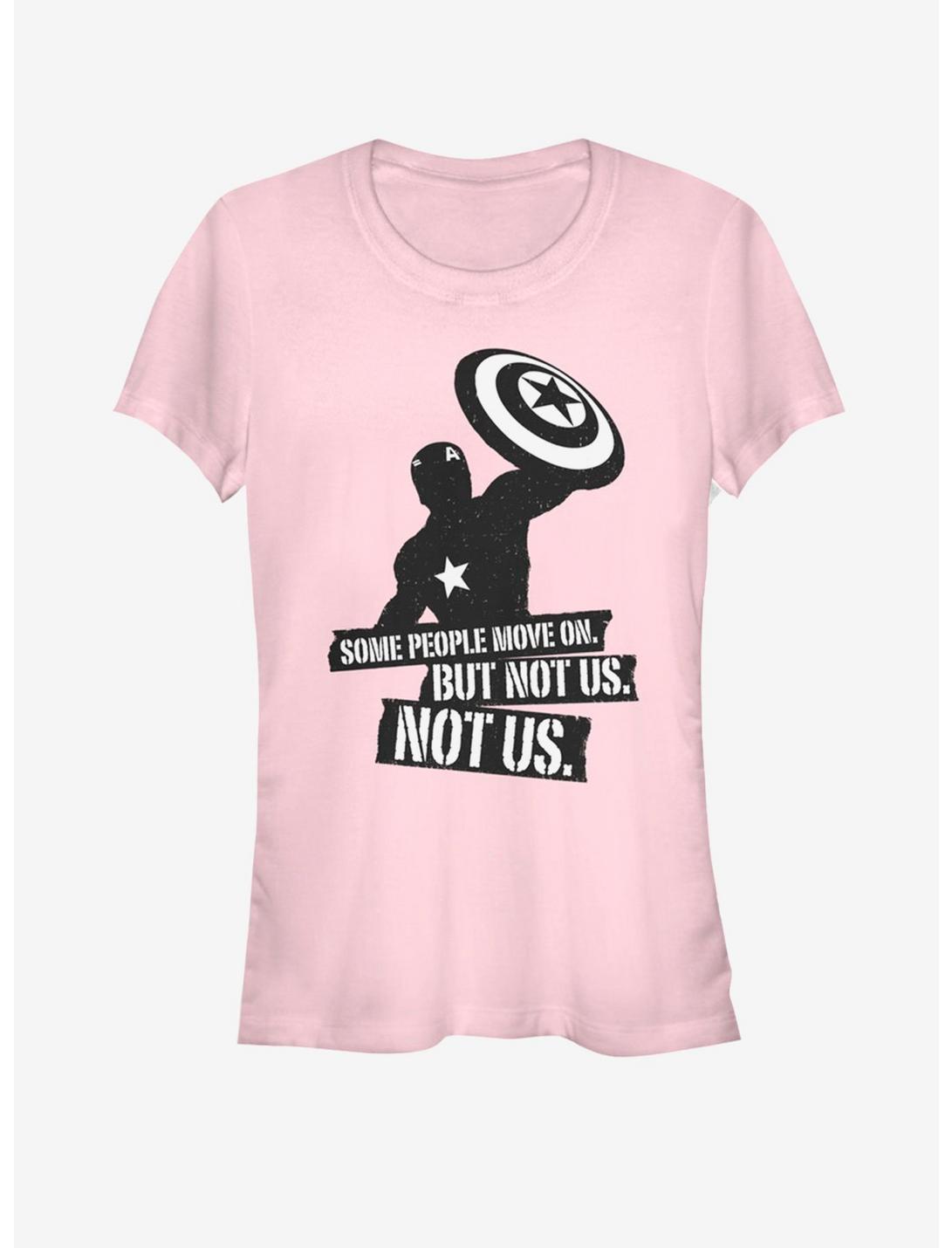 T-shirt Fille Marvel Avengers : Endgame Captain America Combat