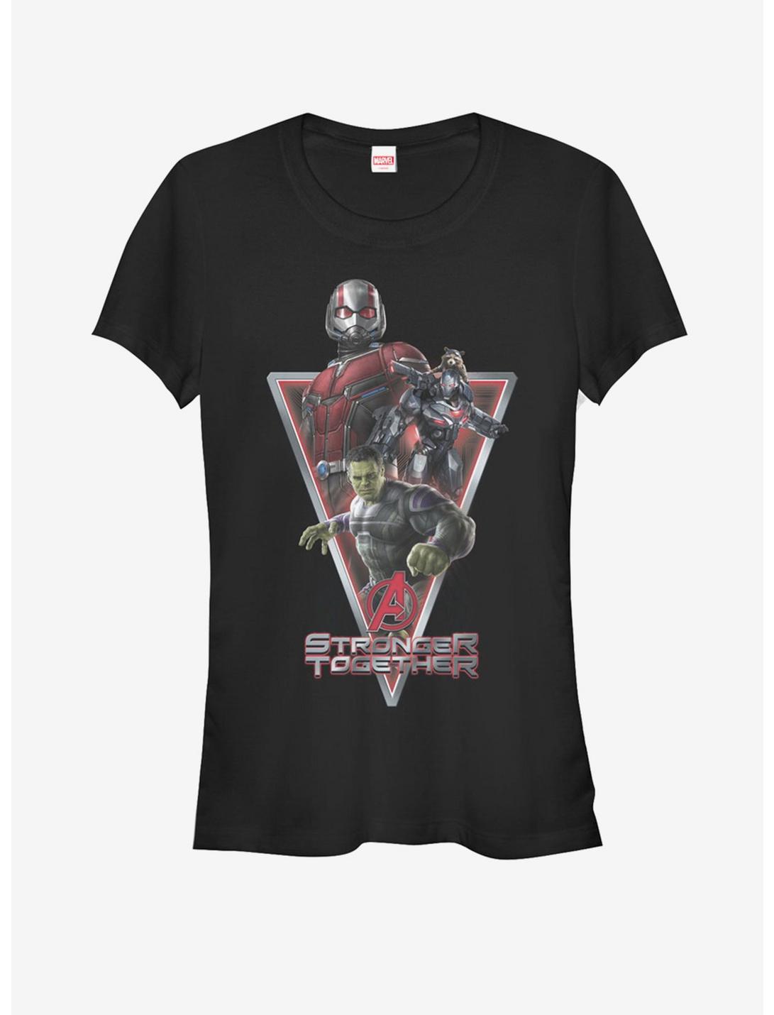 T-Shirt Fille Marvel Avengers : Endgame Plus Forts Ensemble