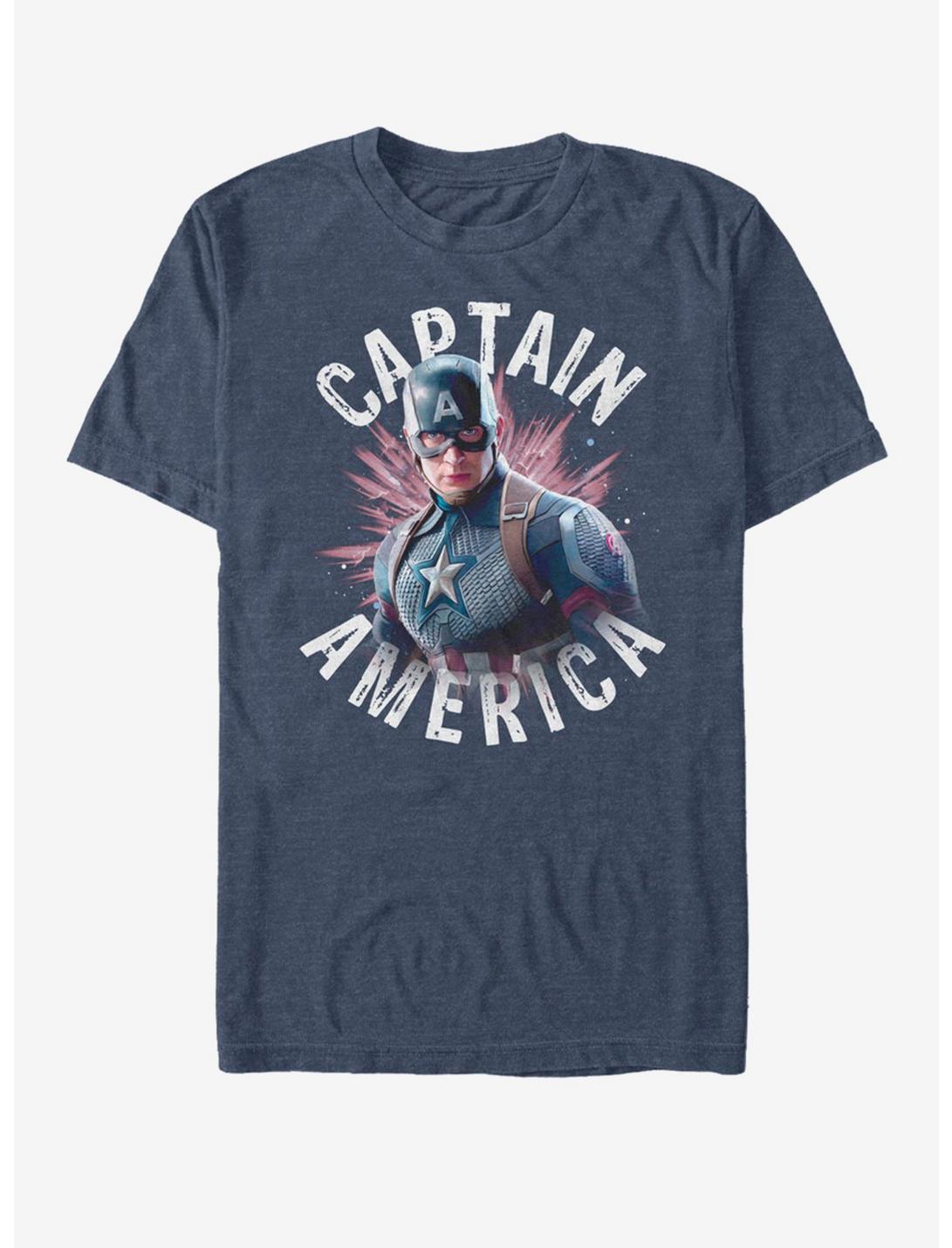 Marvel Avengers: Endgame Captain America Burst T-Shirt