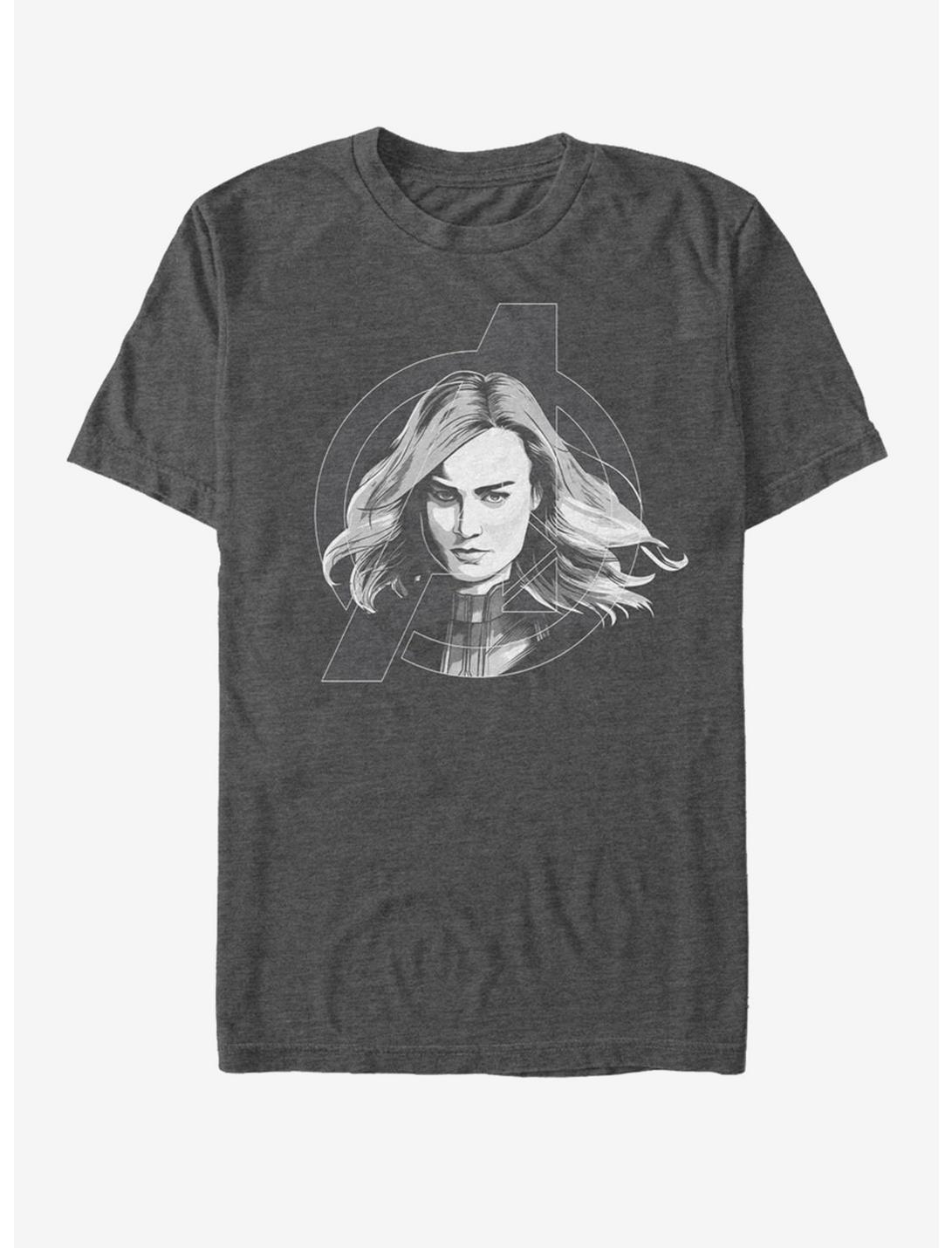 Marvel Avengers: Endgame Black and White T-Shirt